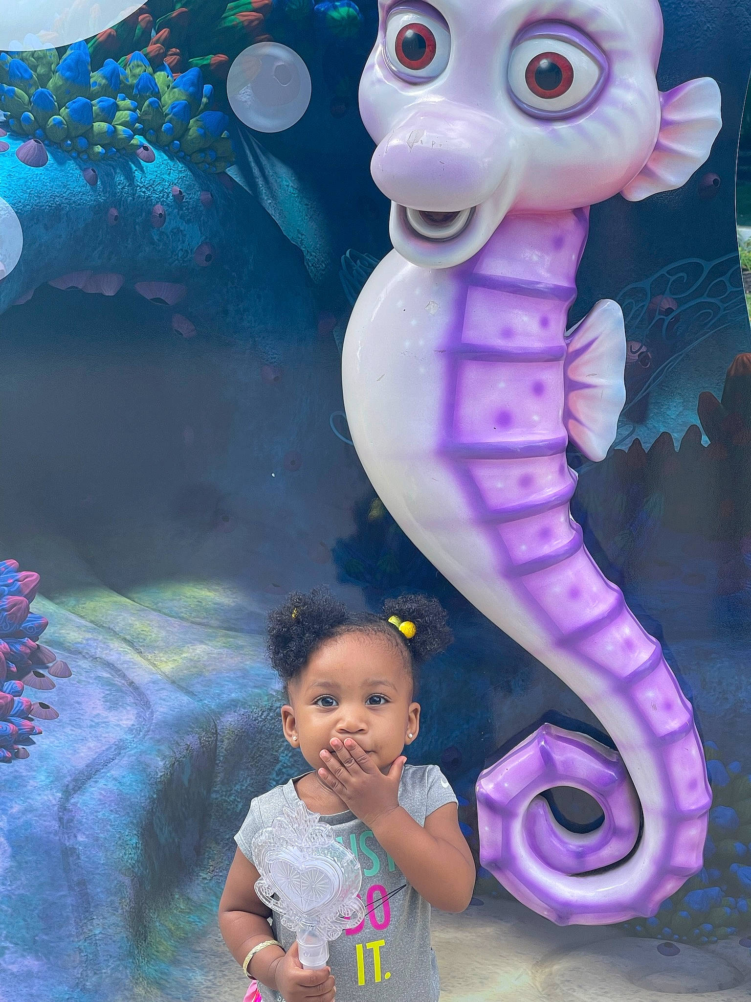 Niara joined the competition — help win amazing prizes! art, baby_toddler_clothing, blue, electric_blue, event, fun, happy, illustration, magenta, organ, organism, person, photograph, pink, plant, purple, snapshot, toddler, vertebrate, violet