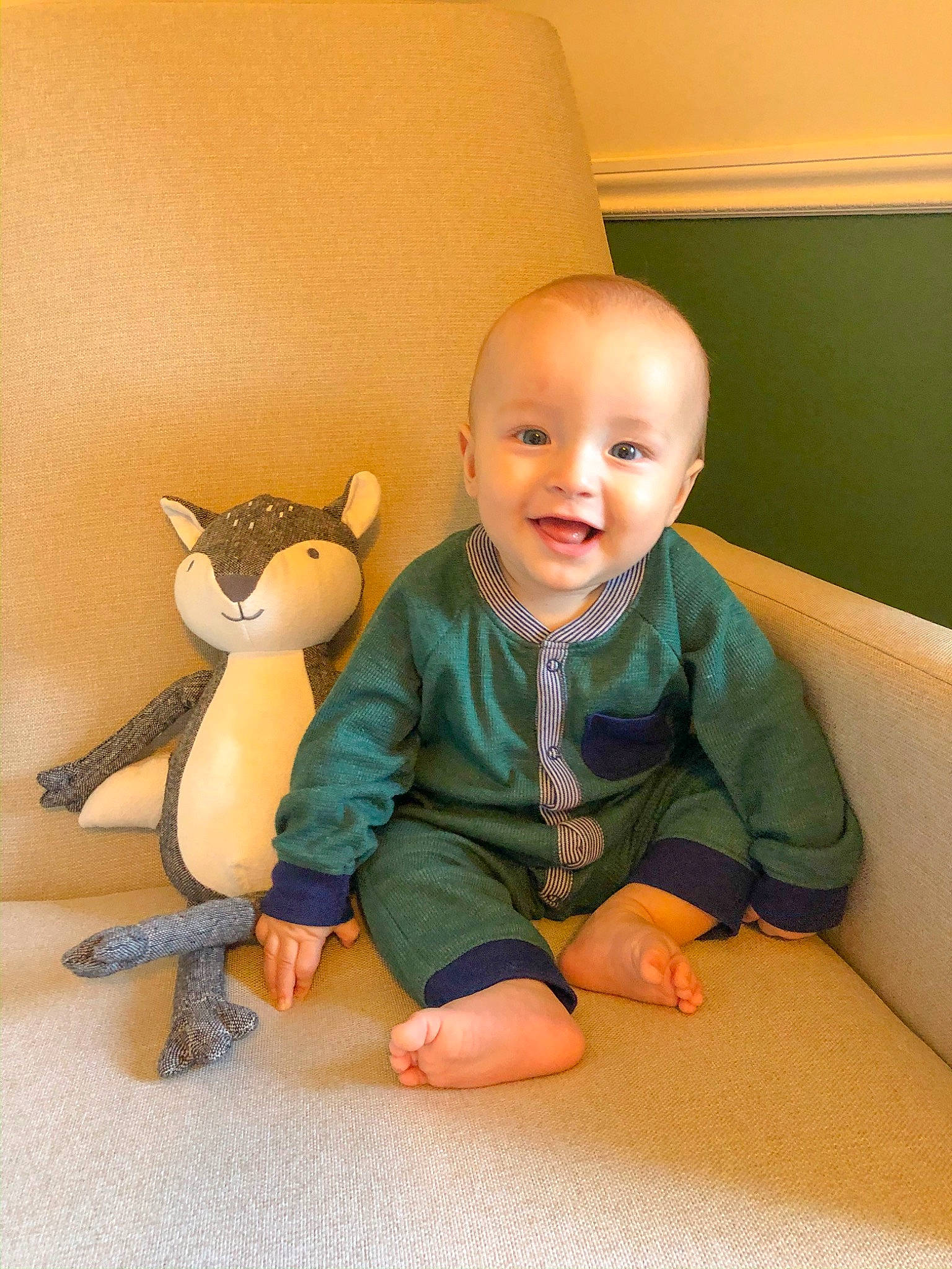 Lincoln joined the competition — help win amazing prizes! baby, cheek, child, finger, floor, head, joy, leg, nose, person, sitting, skin, toddler, toy