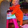 Penelope joined the competition — help win amazing prizes! toddler, child, orange_onesie, toy_piano, indoor, wooden_floor, smiling, standing, playtime, colorful_toy, living_room, furniture, plastic_toy, baby, floor_toy, cute, happy, home, person, childhood