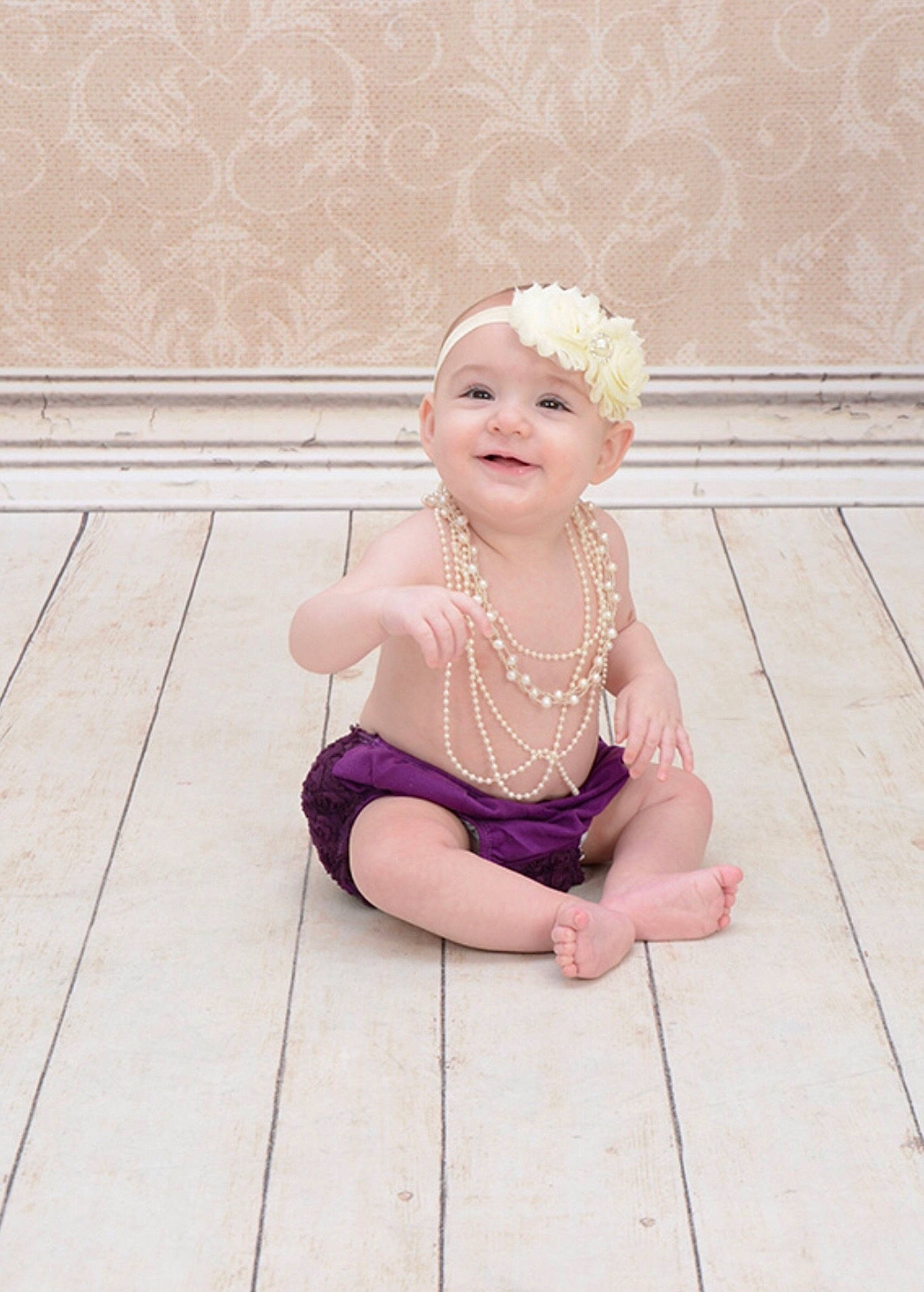 Gisele joined the competition — help win amazing prizes! child, floor, flooring, girl, hair_accessory, headgear, headpiece, infant, jewellery, leg, person, pink, product, purple, shoe, sitting, toddler