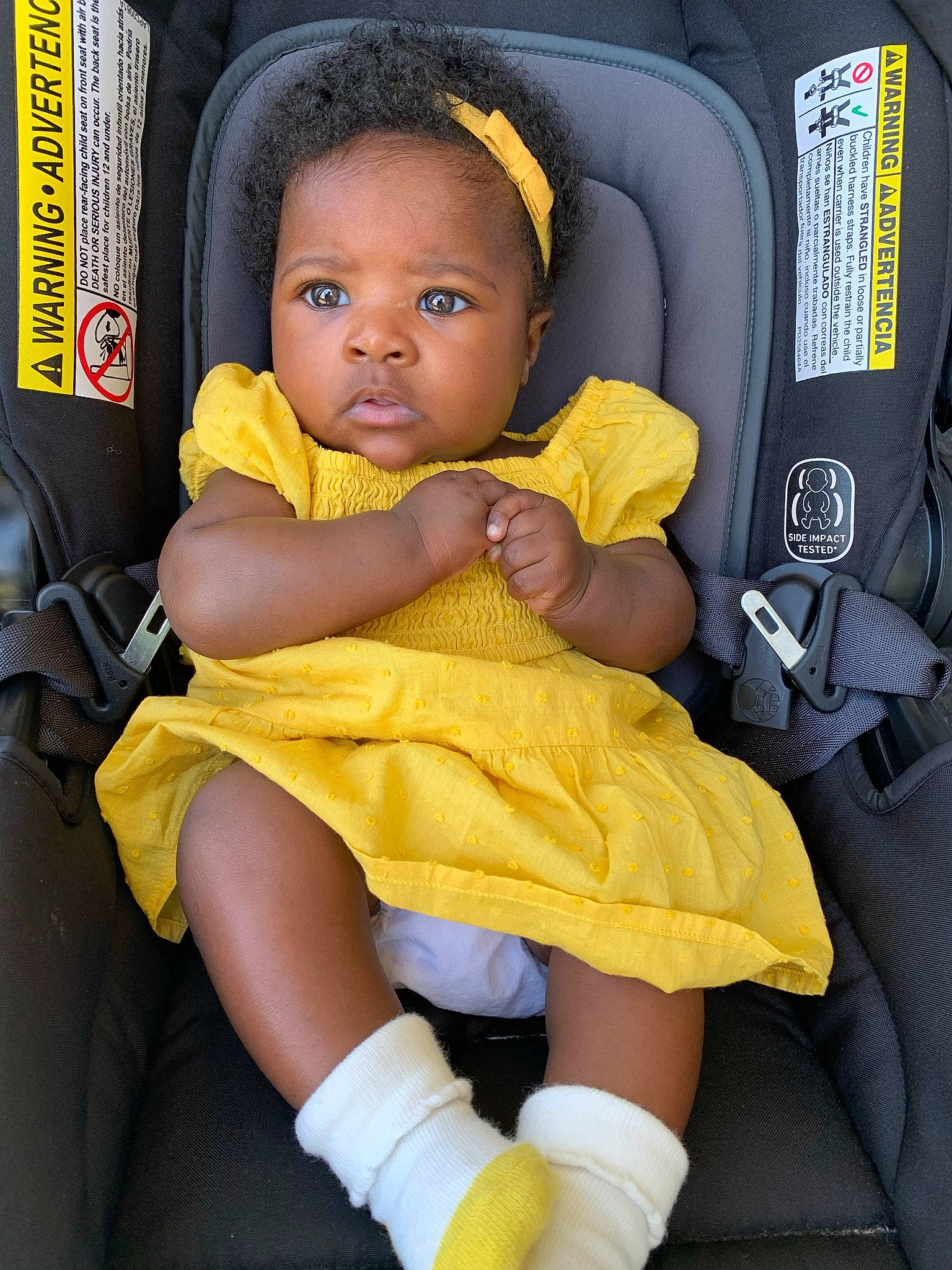 Treasure joined the competition — help win amazing prizes! auto_part, baby, baby_carriage, baby_toddler_clothing, black, car_seat, car_seat_cover, child, comfort, finger, lap, person, product, seat_belt, thigh, thumb, toddler, travel, vehicle_door, white