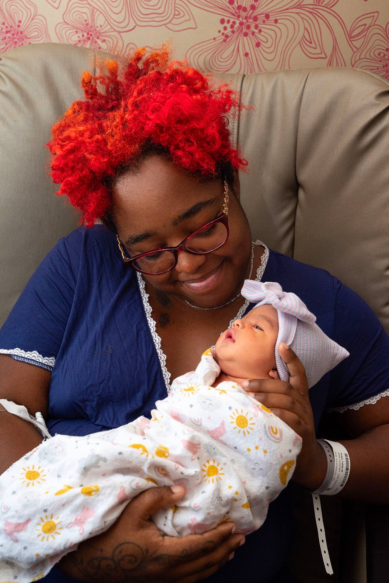 Crystal is registered to the contest to win money with this photo: baby, child, comfort, event, eyewear, fun, glasses, happy, headwear, jewellery, joy, person, sitting, skin, smile, toddler, vacation