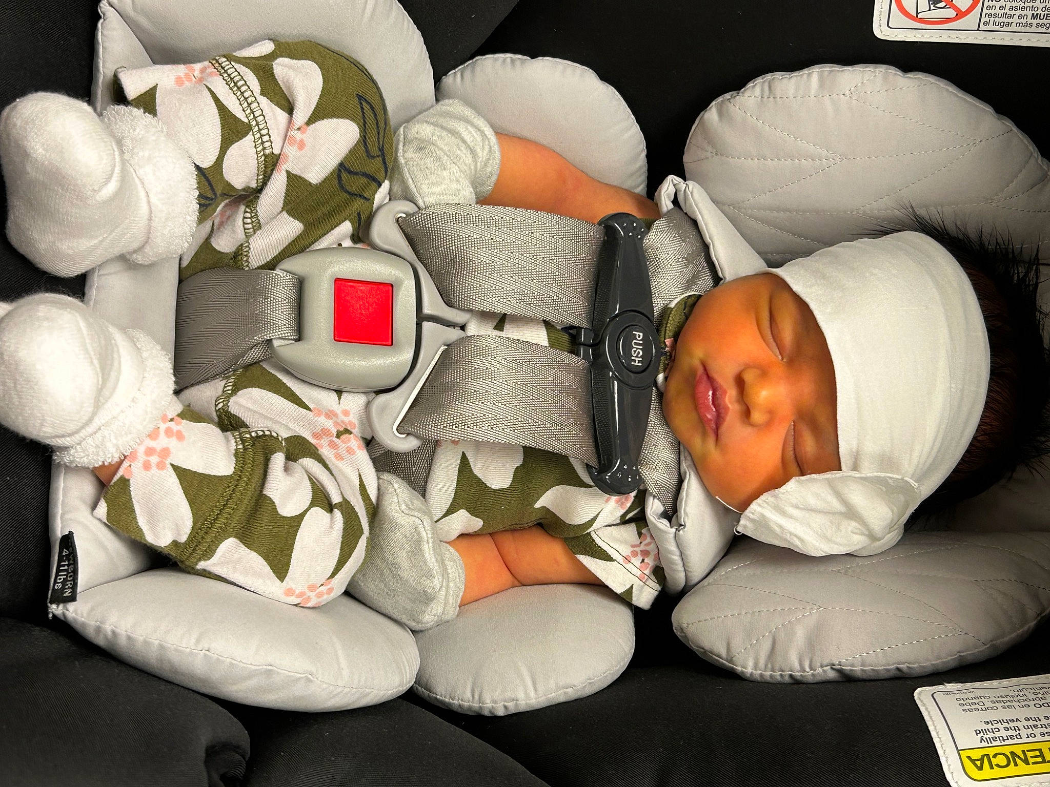 Crystal joined the competition — help win amazing prizes! baby, baby_products, baby_sleeping, baby_toddler_clothing, bedtime, carmine, child, comfort, headwear, linens, nap, pattern, person, room, sleep, toddler