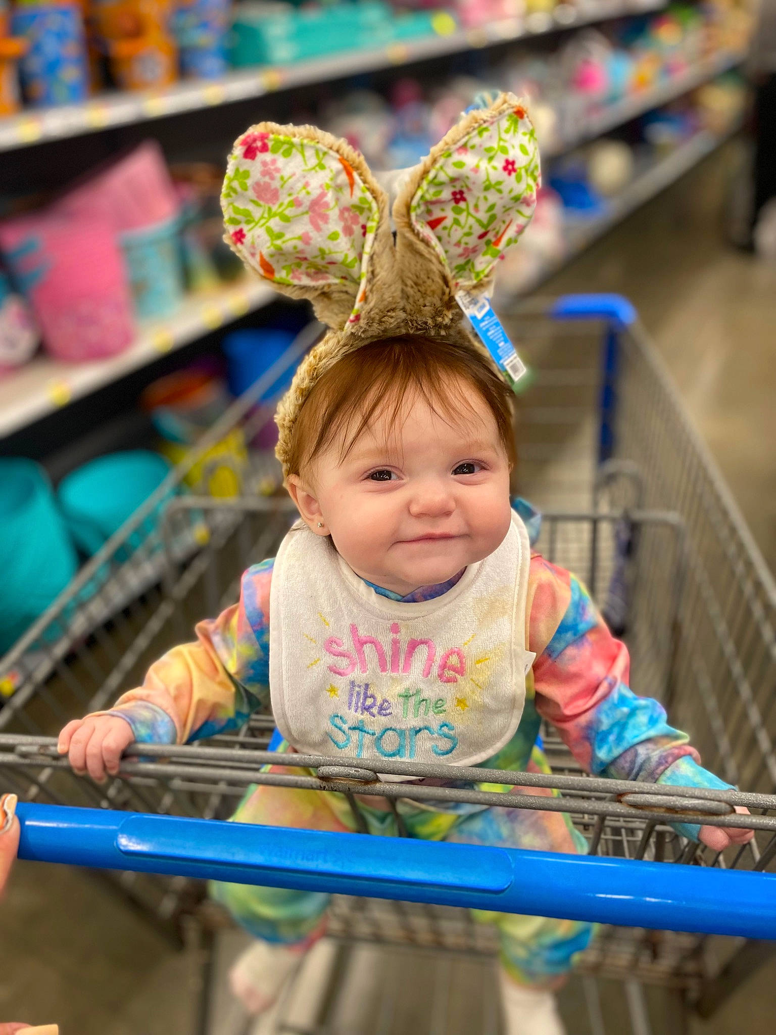 Aliana joined the competition — help win amazing prizes! baby, baby_toddler_clothing, child, event, eye, fashion_accessory, fun, happy, joy, leisure, person, photograph, play, product, retail, room, shelf, sitting, smile, snapshot