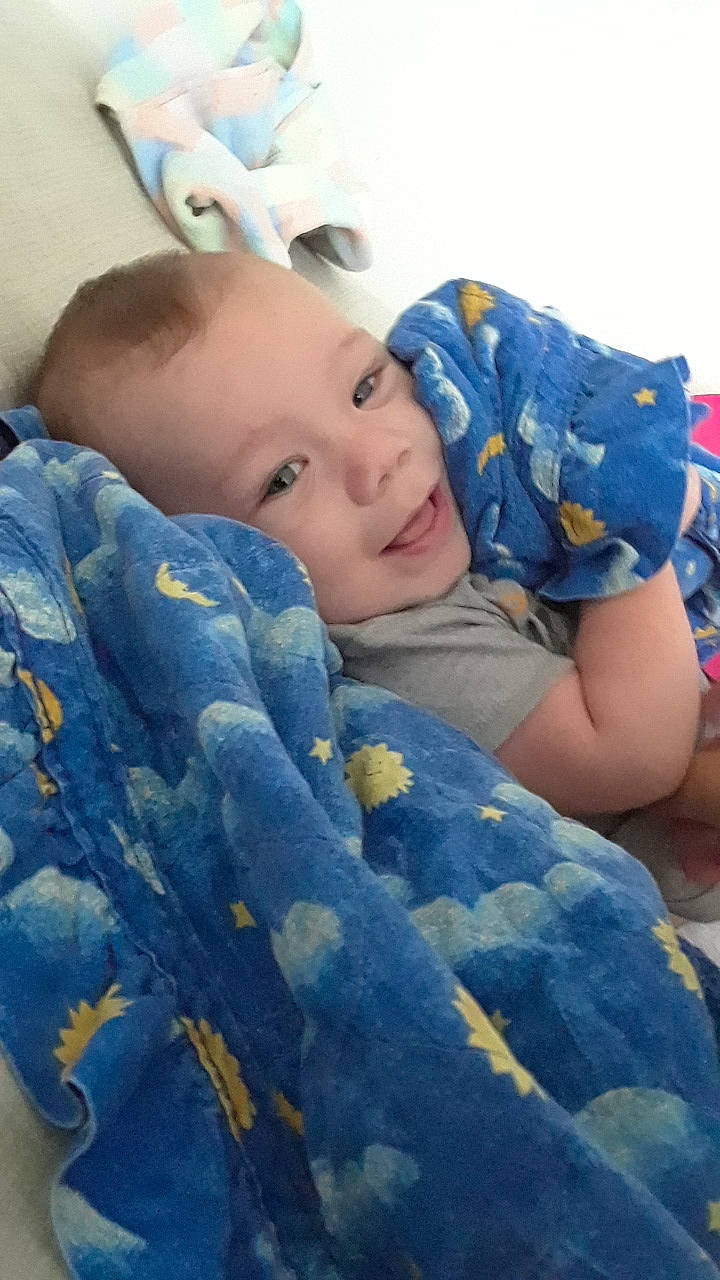 Dezmon joined the competition — help win amazing prizes! baby, bedtime, child, nap, person, sleep, textile, toddler