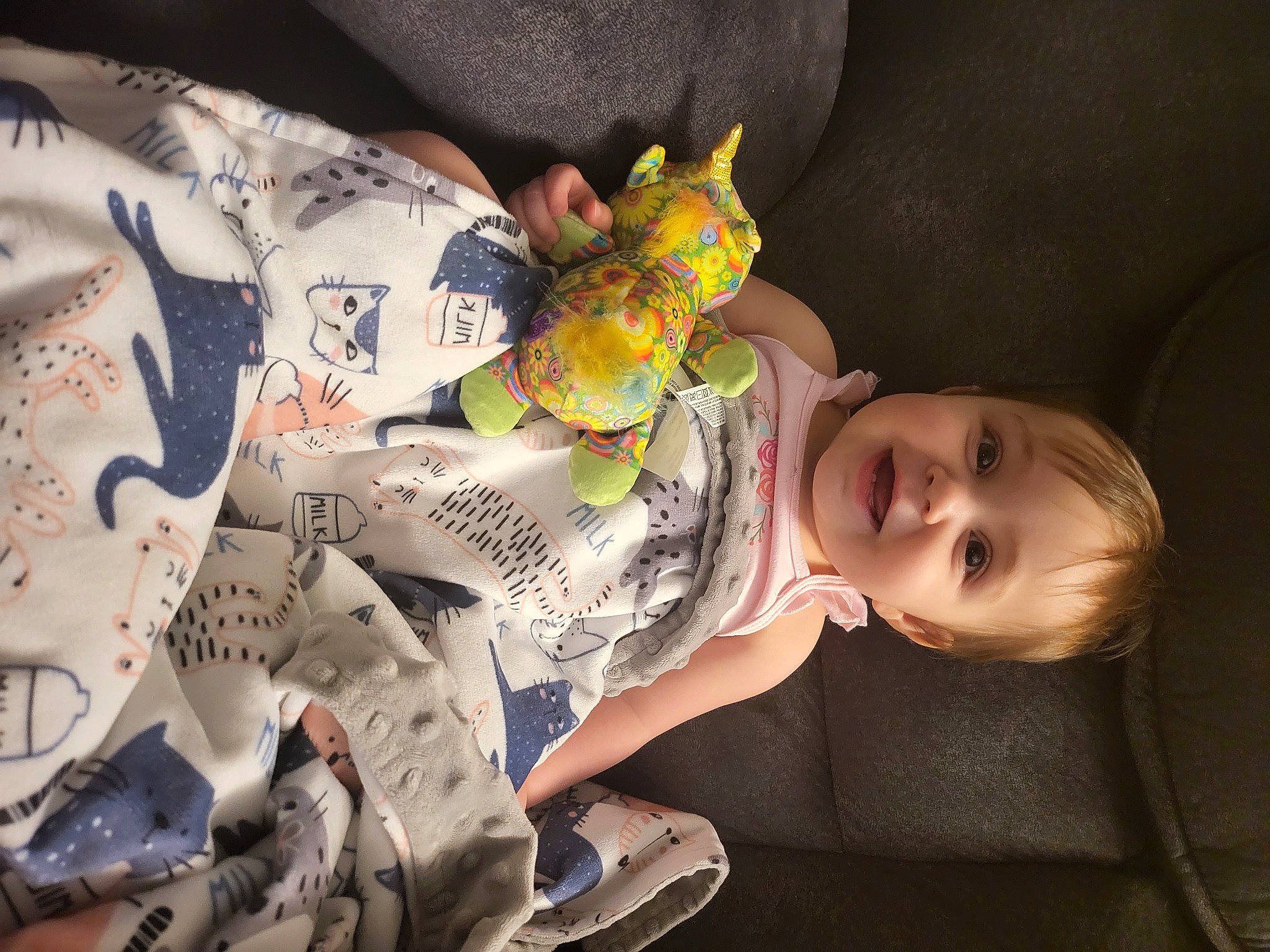 Zoriya is registered to the contest to win money with this photo: baby, baby_products, baby_toddler_clothing, baby_toys, carmine, child, eye, fun, happy, pattern, person, plastic, play, sitting, smile, stuffed_toy, textile, toddler, toy