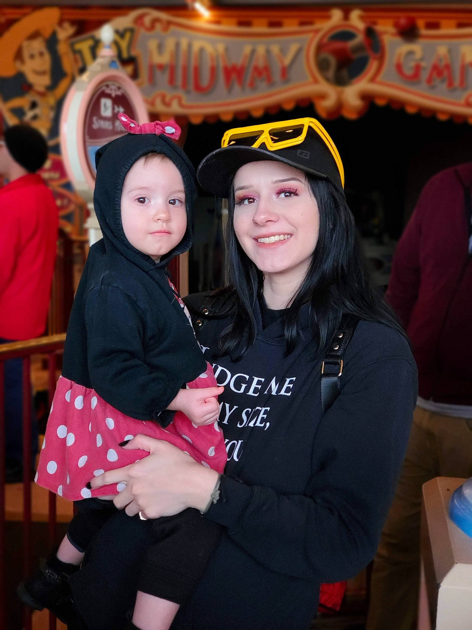 Akira is registered to the contest to win money with this photo: child, costume, event, friendship, fun, happy, headwear, joy, person, photography, pink, skin, smile