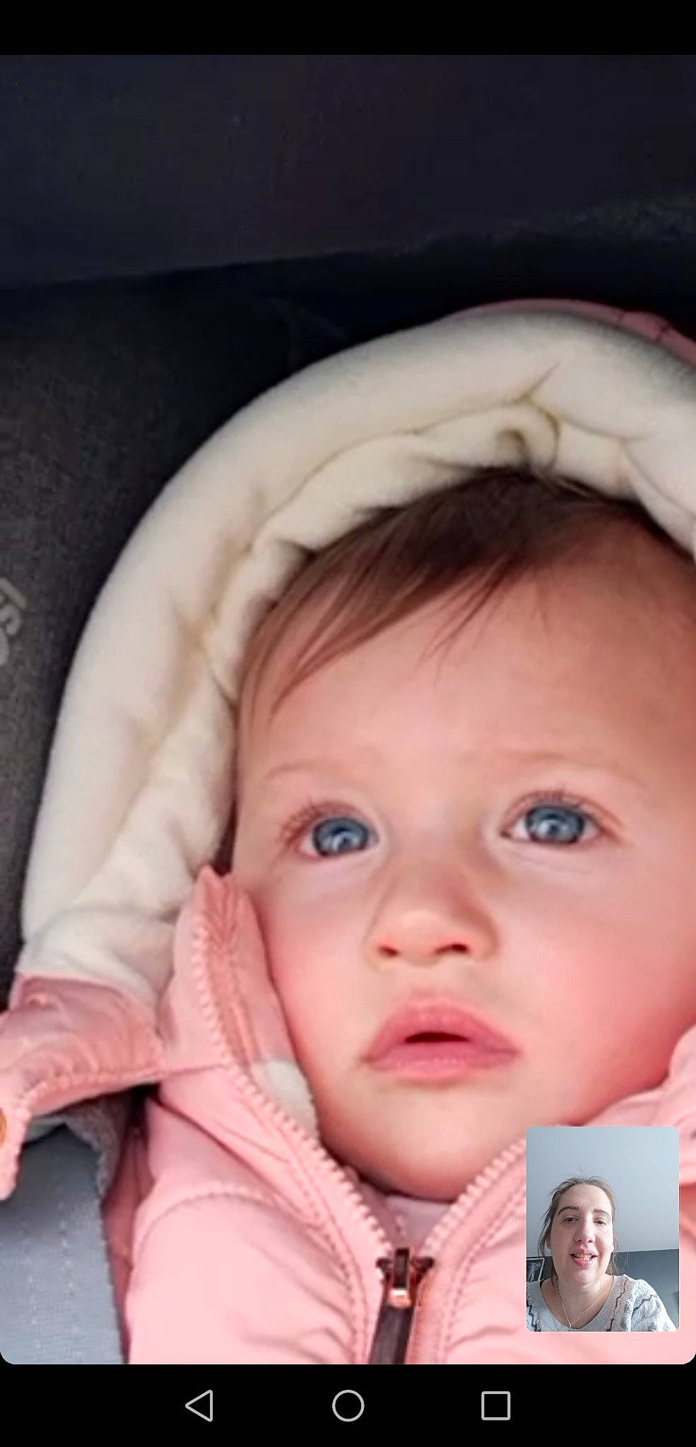 Valentina participe au concours pour gagner de l'argent avec cette photo : baby, cheek, child, chin, close_up, comfort, eyebrow, eyelash, flash_photography, forehead, fur, happy, iris, joy, lip, mouth, nose, person, skin, sleeve