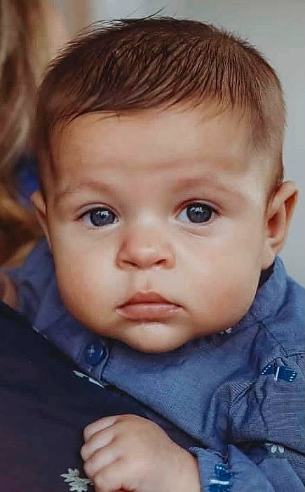 Emelia joined the competition — help win amazing prizes! baby, baby_toddler_clothing, blond, cheek, child, chin, ear, electric_blue, eyebrow, eyelash, flash_photography, forehead, gesture, iris, lip, nose, organ, person, skin, sleeve