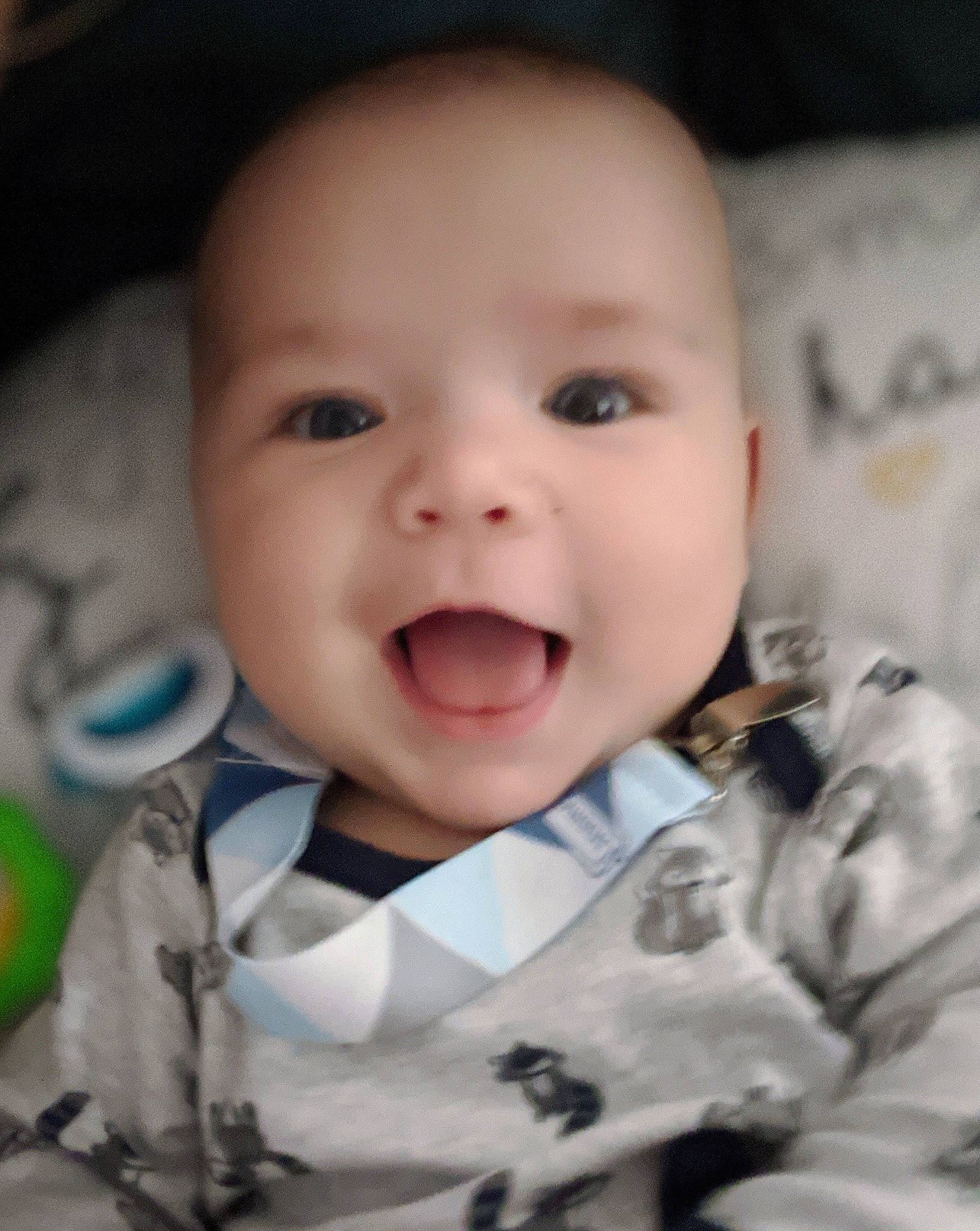 Quentin joined the competition — help win amazing prizes! baby, baby_making_funny_faces, beauty, cheek, child, chin, eye, eyebrow, face, facial_expression, forehead, head, iris, laugh, lip, mouth, nose, person, skin, smile