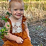 Rhyzelynne is registered to the contest to win money with this photo: child, toddler, smiling, outdoor, nature, dress, bow, greenery, pond, plants, lace, happy, portrait, cute, sitting, young, person, sunlight, grass, natural