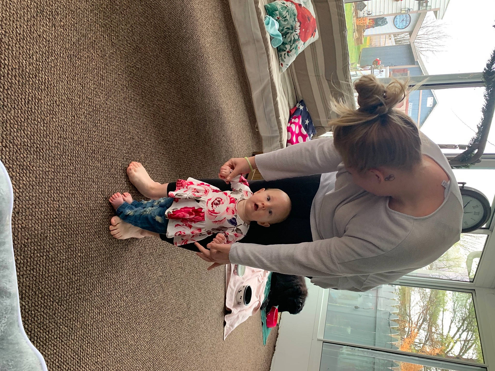 Brooklynn is registered to the contest to win money with this photo: baby, baby_products, child, fun, happy, hat, leisure, pattern, person, plant, play, recreation, room, sun_hat, surprise, toddler, tree, vacation