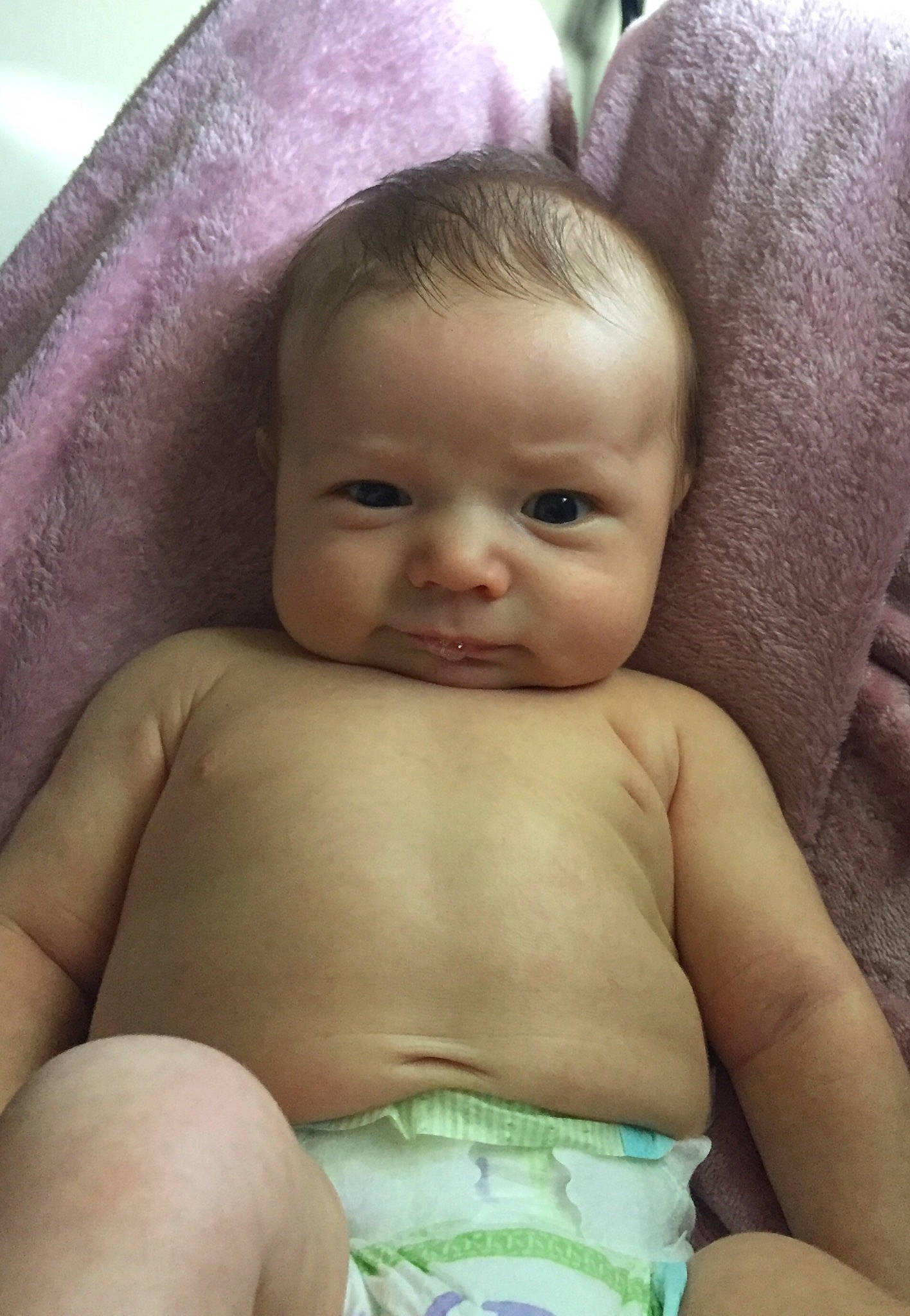 Gannon joined the competition — help win amazing prizes! abdomen, baby, cheek, chest, child, diaper, eye, face, forehead, head, iris, lip, mouth, muscle, nose, person, skin, smile, stomach, toddler