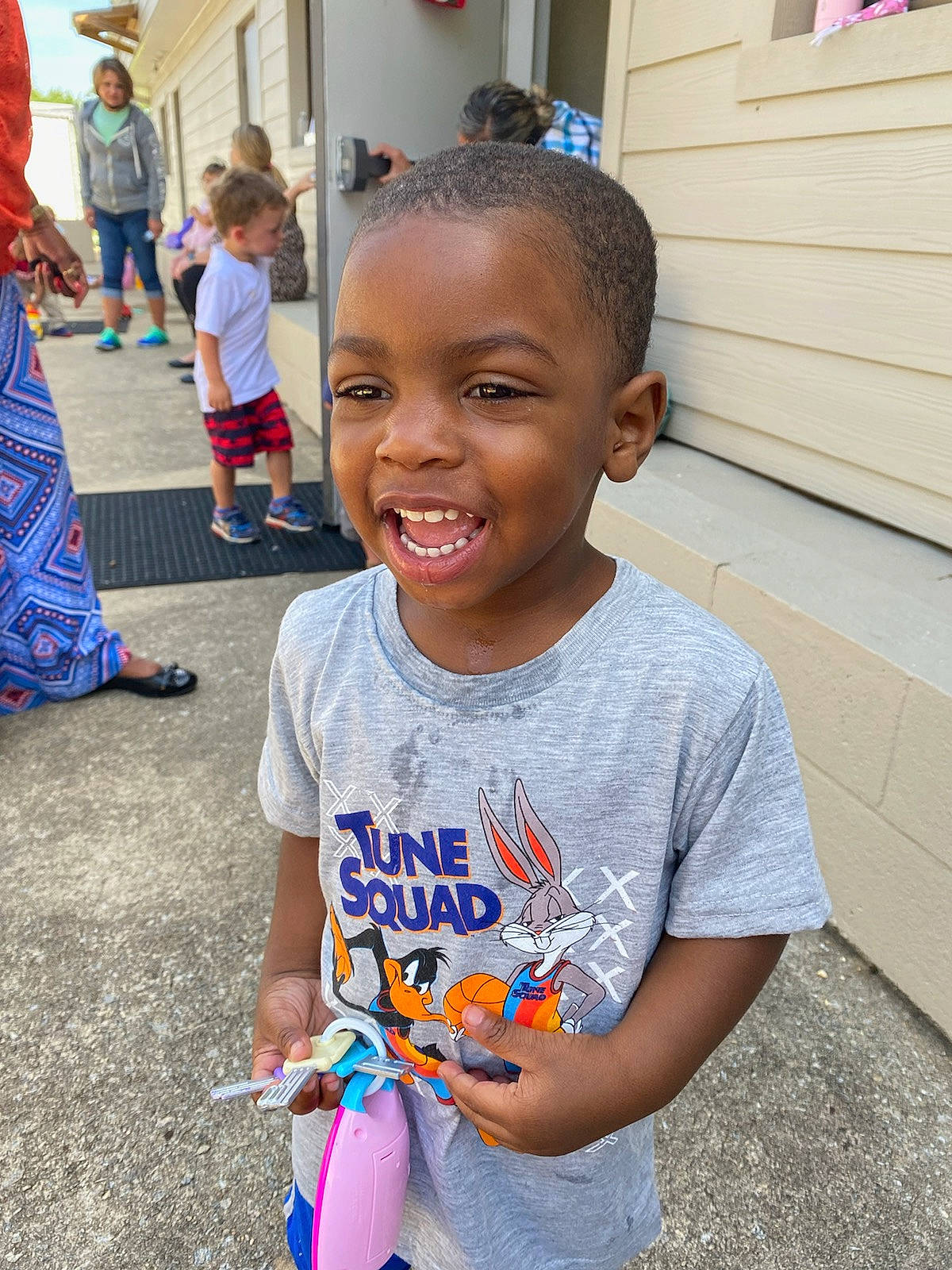 Kingstyn joined the competition — help win amazing prizes! blue, blurred, child, community, cool, fun, hair, hairstyle, happy, head, joy, leisure, people, person, photograph, public_space, shorts, sleeve, smile, standing
