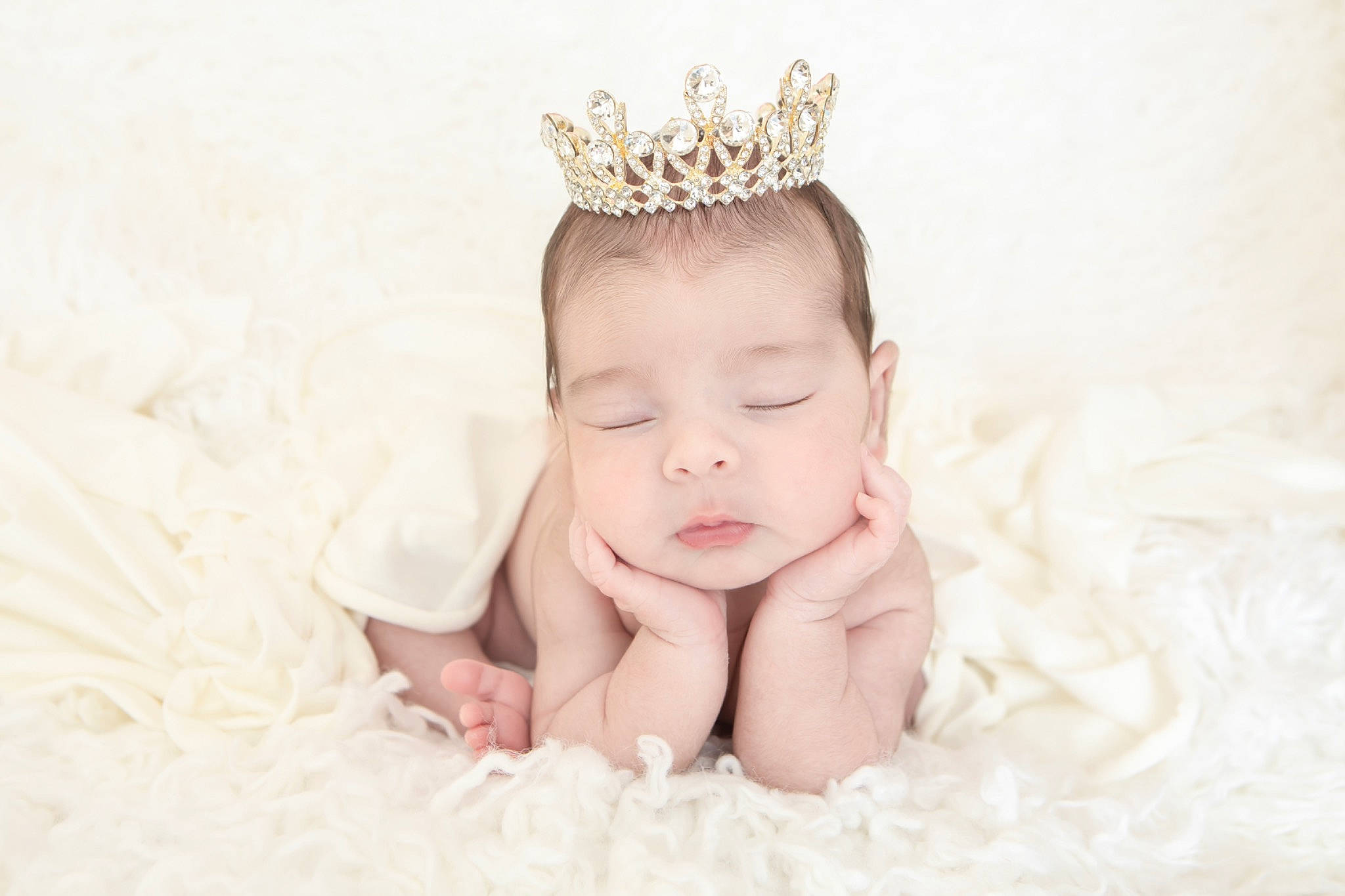 Alison is registered to the contest to win money with this photo: baby, child, child_model, costume_accessory, crown, ear, fashion_accessory, fur, hair_accessory, head, headband, headgear, headpiece, jewellery, person, photograph, photography, pink, skin, tiara