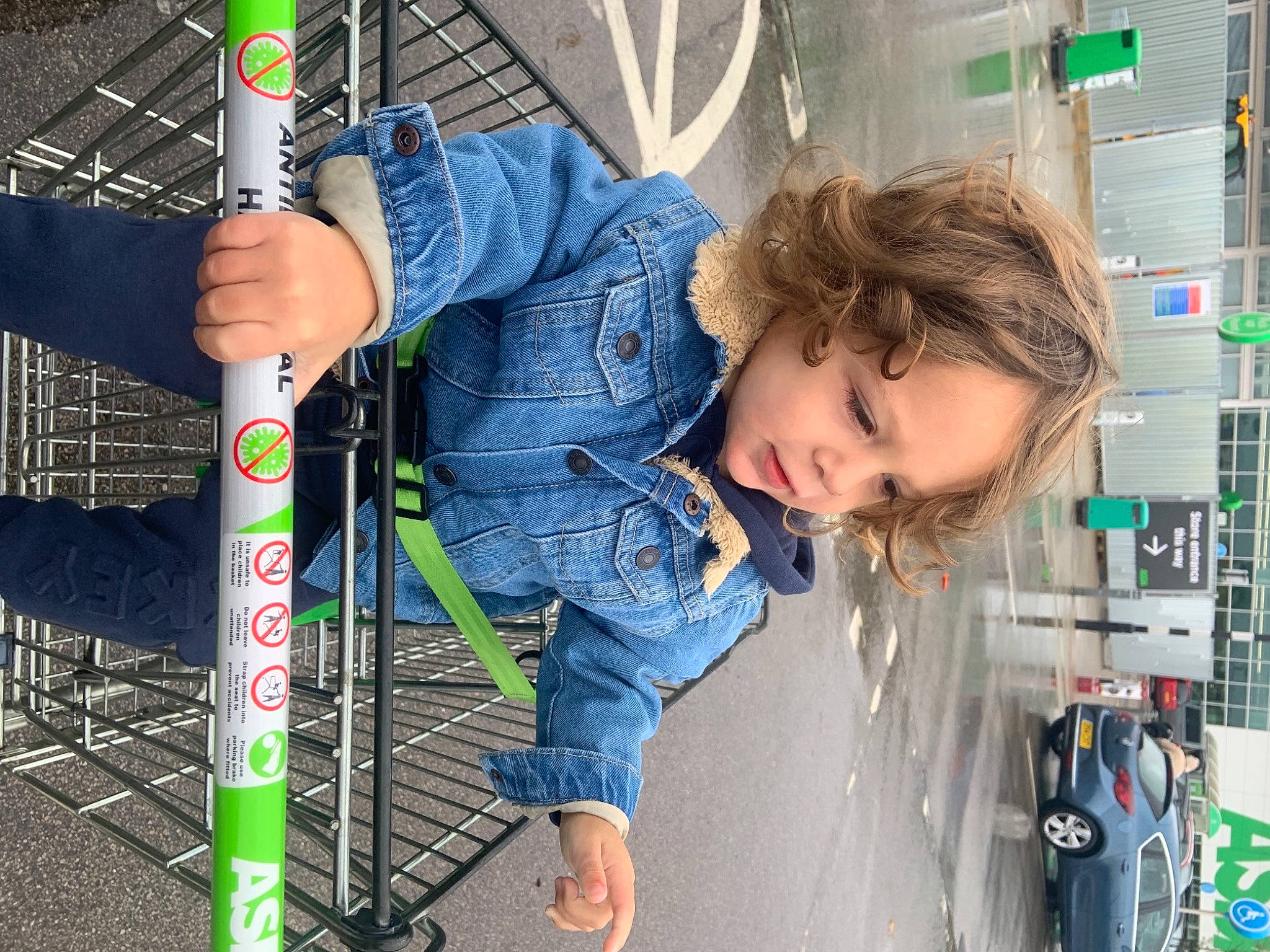 Jake joined the competition — help win amazing prizes! child, city, denim, electric_blue, engineering, fun, leisure, machine, outdoor_play_equipment, person, play, public_space, recreation, smile, soil, standing, swing, t_shirt, toddler, transport
