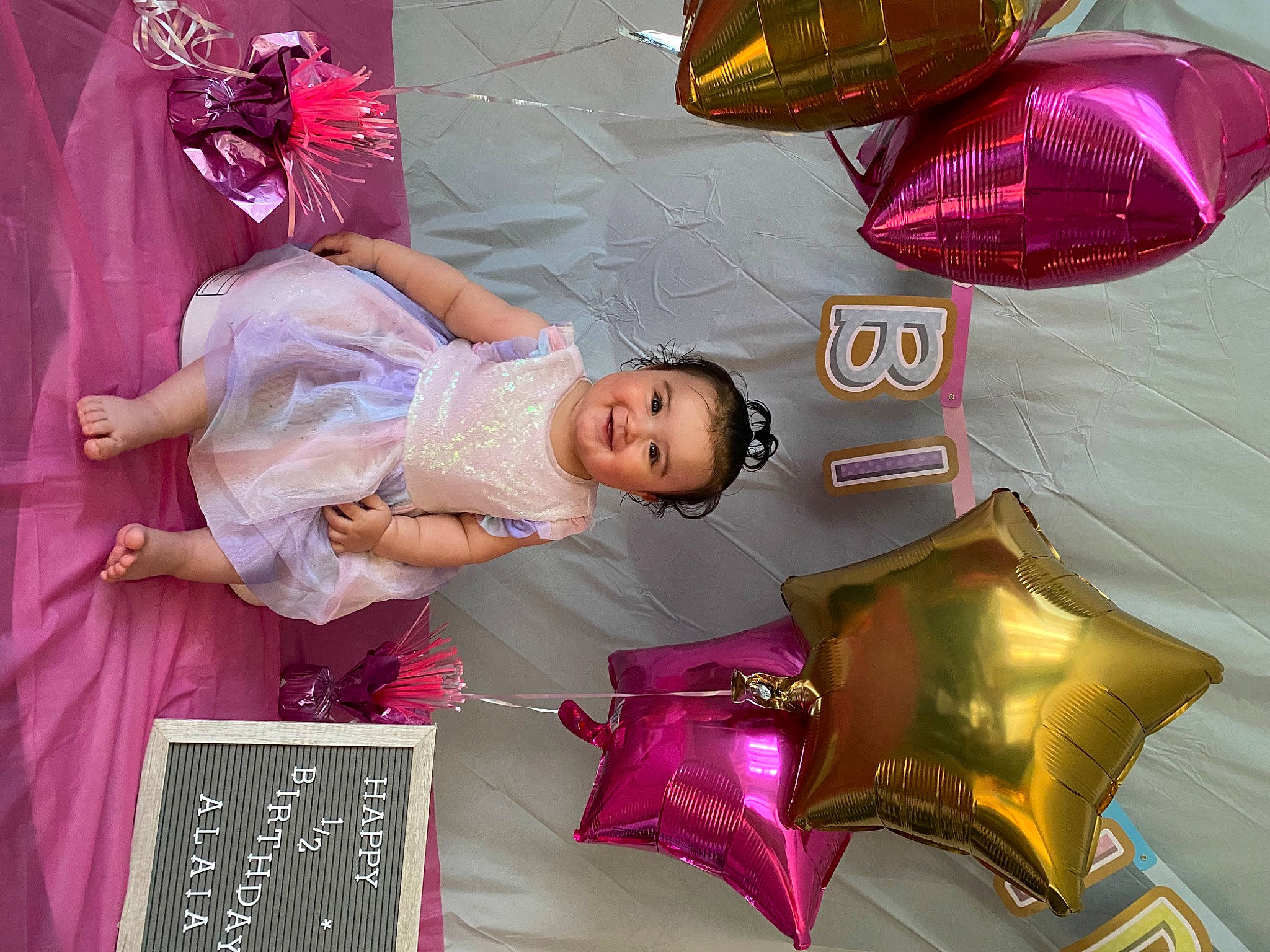 Alaia joined the competition — help win amazing prizes! automotive_design, automotive_lighting, baby_toddler_clothing, child, dress, event, fashion, fashion_accessory, fun, happy, headlamp, joy, light, magenta, person, pink, product, purple, snapshot, textile