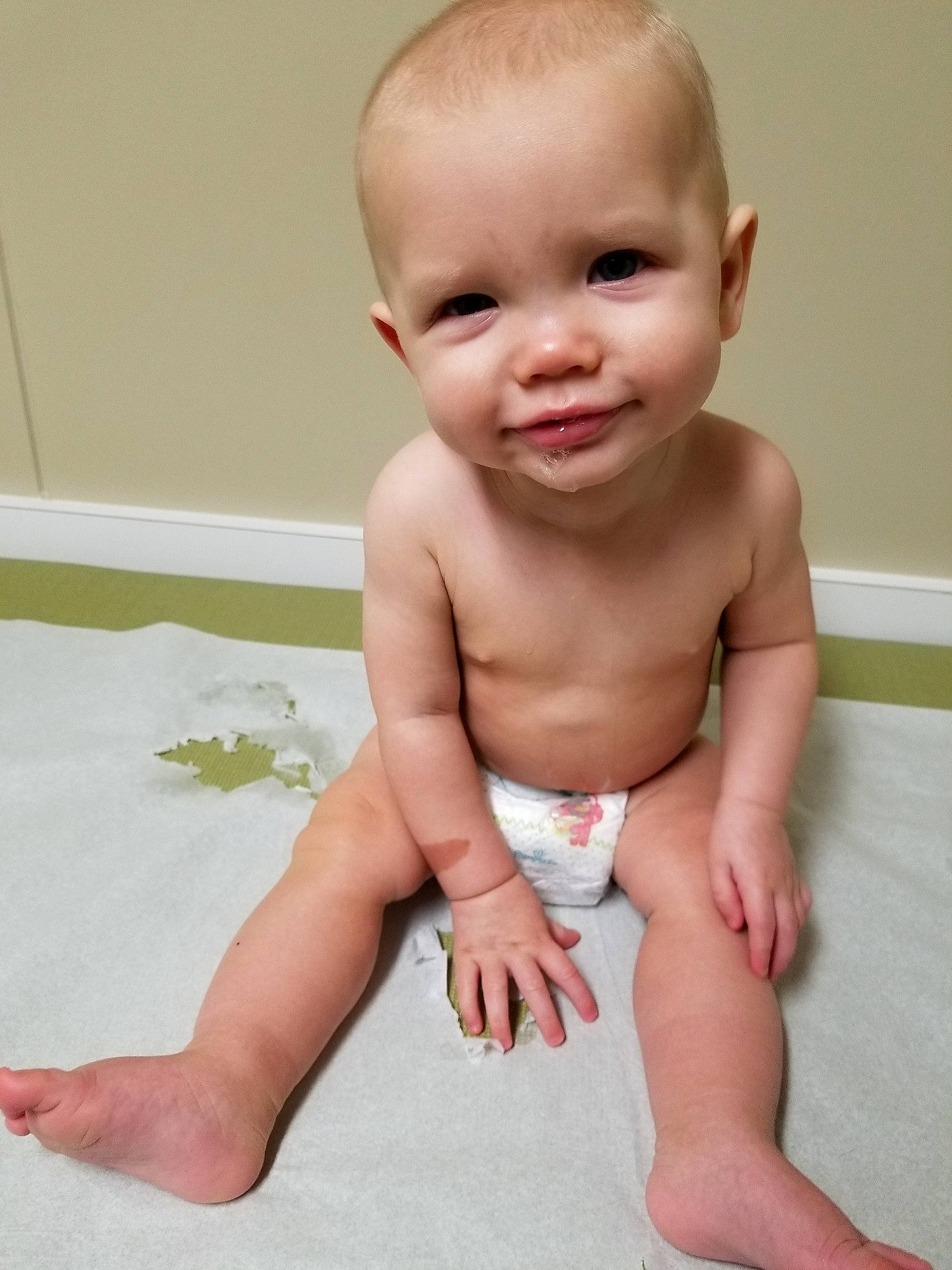 Ryan joined the competition — help win amazing prizes! arm, boy, cheek, child, finger, hand, infant, person, sitting, skin, standing, toddler