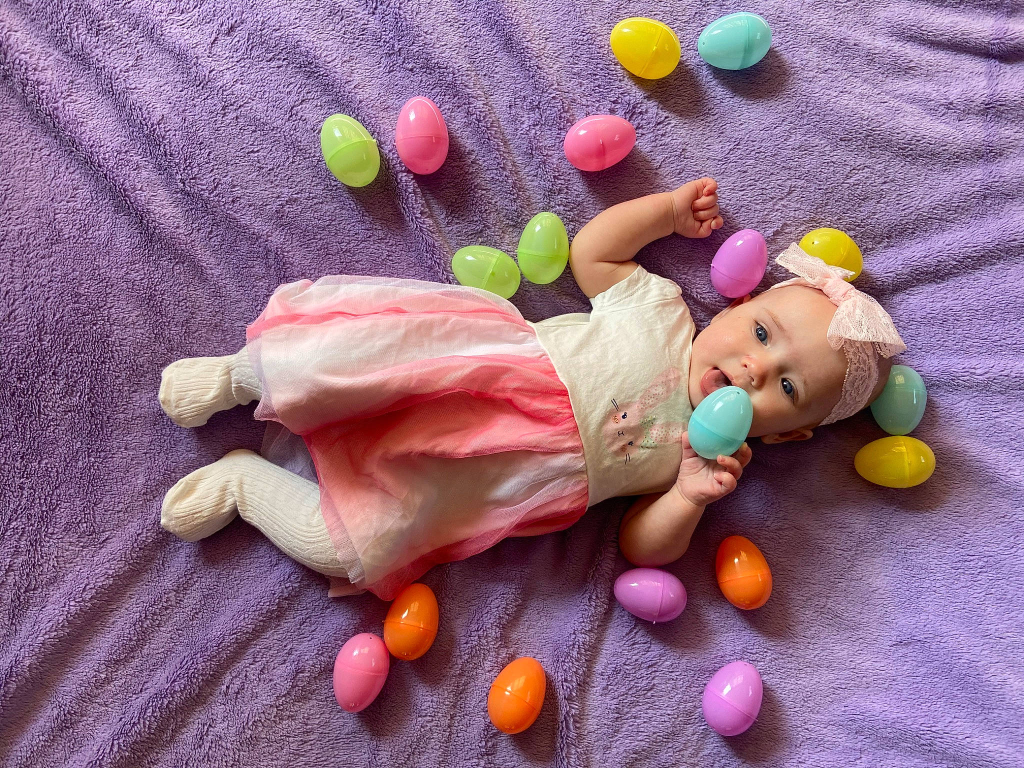 Faith is registered to the contest to win money with this photo: baby_products, baby_toys, child, doll, easter, fawn, finger, foot, fun, hand, happy, nail, person, pink, play, plush, product, stuffed_toy, textile, toy