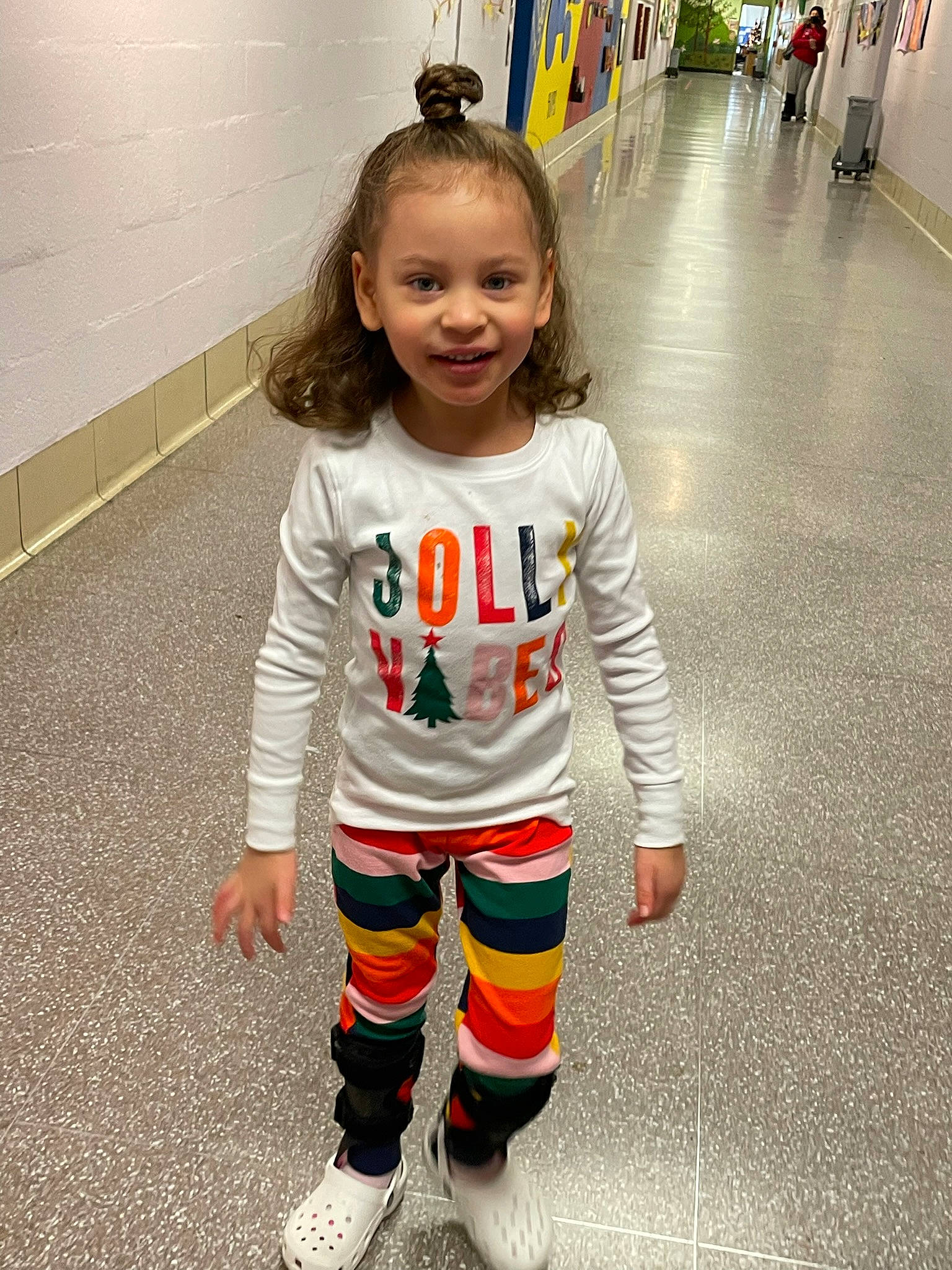 Arianna is registered to the contest to win money with this photo: baby_toddler_clothing, child, fashion_design, floor, flooring, fun, happy, head, jersey, joy, person, shoe, sleeve, smile, sneakers, sock, sportswear, sweatpant, t_shirt, thigh