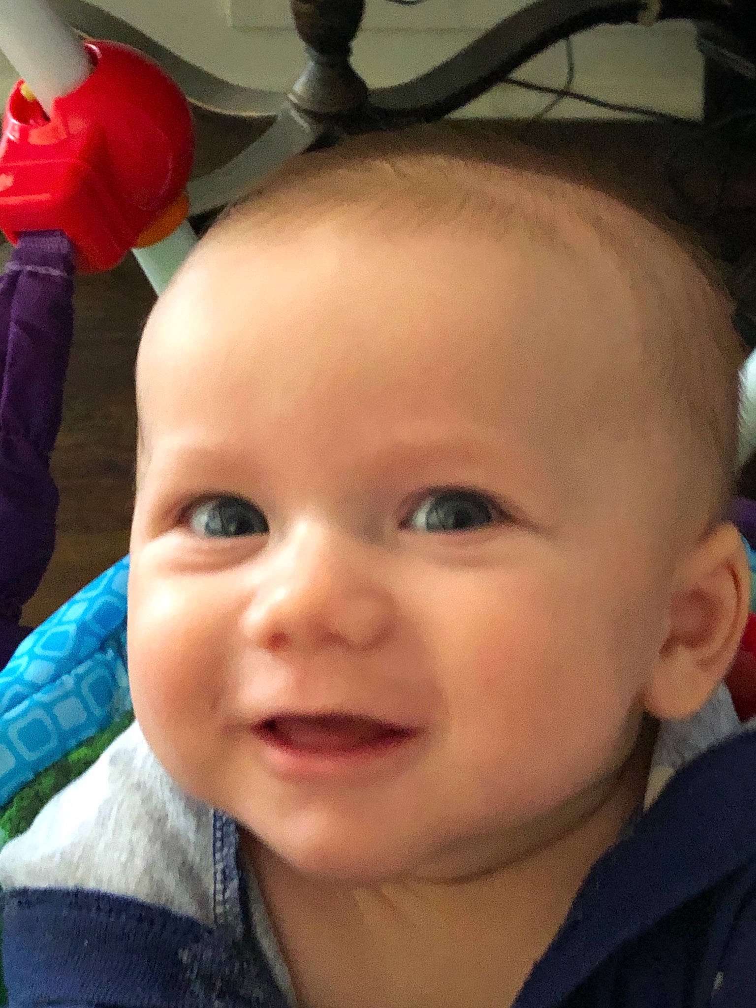 Sloane is registered to the contest to win money with this photo: baby, cheek, child, chin, ear, eye, eyebrow, face, facial_expression, forehead, hair, hairstyle, head, iris, lip, mouth, nose, person, skin, smile