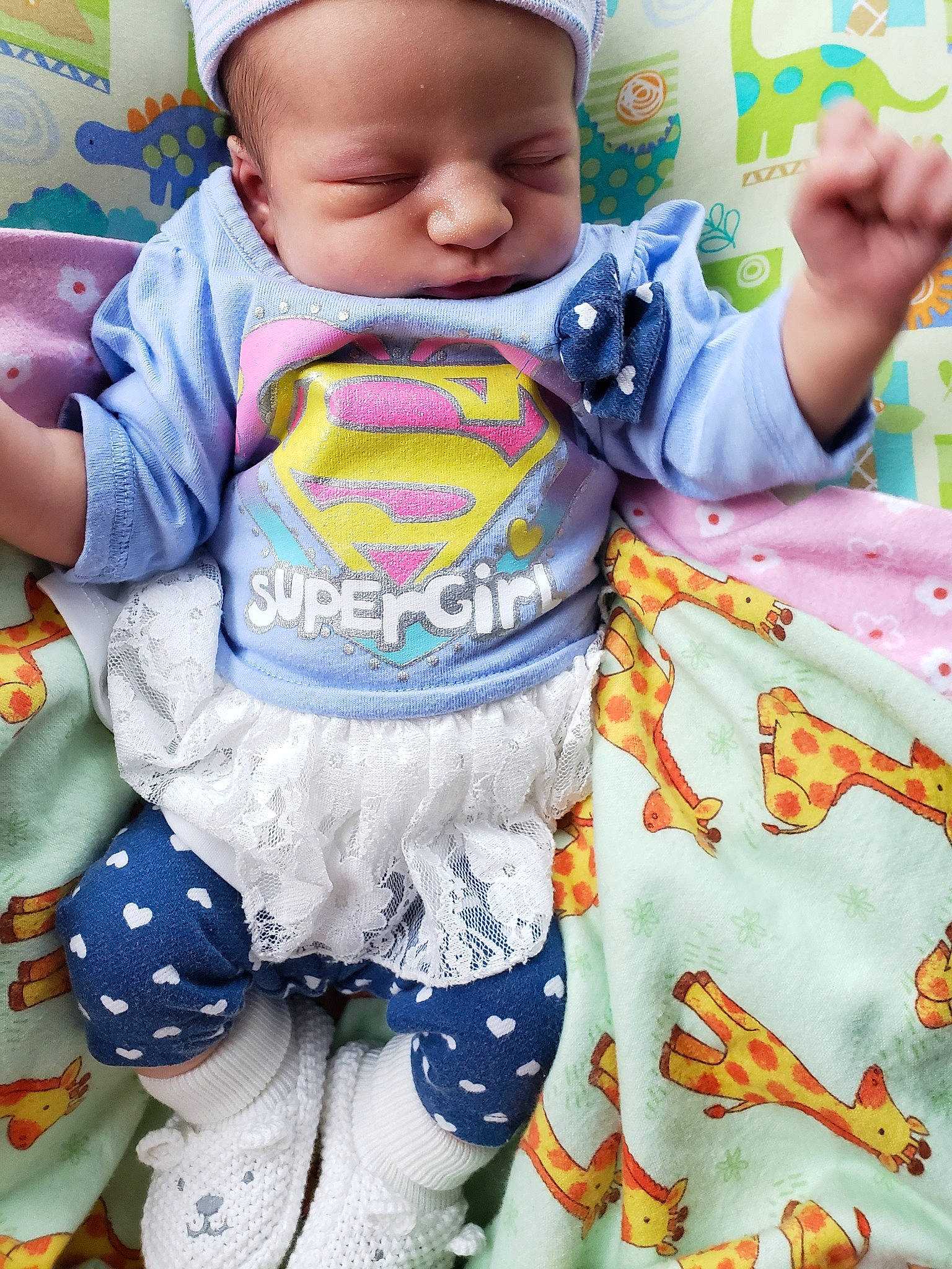 Kara joined the competition — help win amazing prizes! baby, baby_products, baby_toddler_clothing, cheek, child, person, product, sleep, textile, toddler