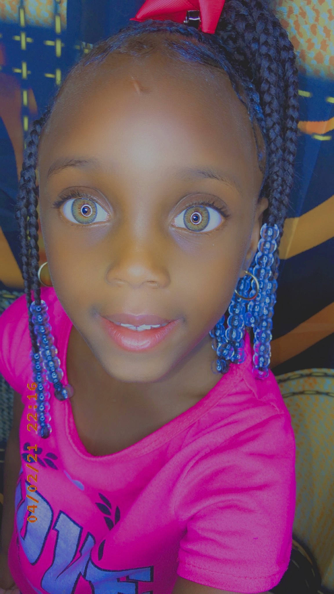 Cali joined the competition — help win amazing prizes! cheek, chin, eye, eyebrow, eyelash, forehead, hairstyle, happy, head, human, human_body, iris, jaw, lip, nose, organ, person, pink, skin, smile