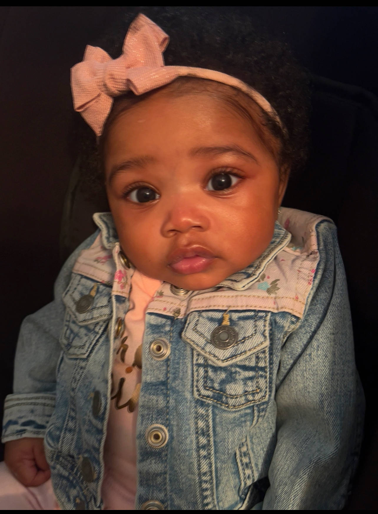 Zalaiyah joined the competition — help win amazing prizes! baby, baby_toddler_clothing, cheek, child, clothing, ear, eyebrow, eyelash, fashion_accessory, flash_photography, happy, human_body, iris, lip, mouth, nose, outerwear, person, skin, sleeve