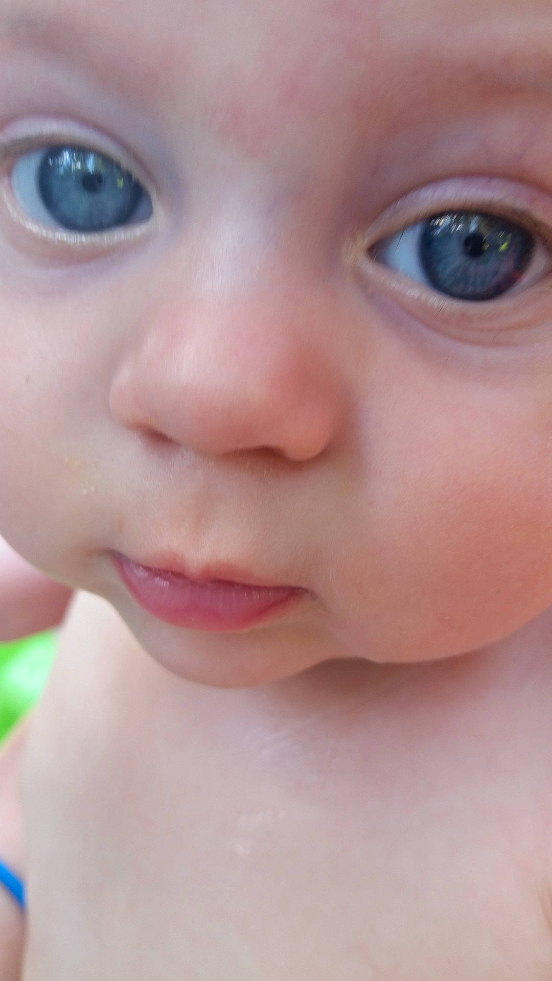 Kiley joined the competition — help win amazing prizes! cheek, child, chin, close_up, ear, eye, eyebrow, eyelash, face, forehead, girl, head, infant, iris, lip, mouth, nose, person, skin, smile