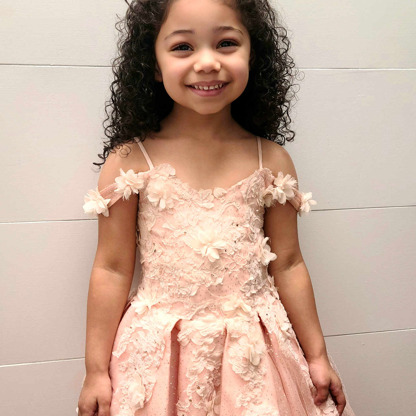Davina joined the competition — help win amazing prizes! blackhair, child, clothing, dress, eveningdress, face, fashion, female, formalwear, girl, gown, hair, happy, head, lace, person, photography, portrait, sleeve, smile