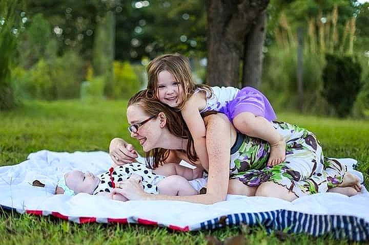 Joslyn joined the competition — help win amazing prizes! child, daughter, event, fun, grass, happy, joy, leisure, love, people_in_nature, person, photograph, photography, picnic, plant, recreation, sibling, sitting, smile, summer