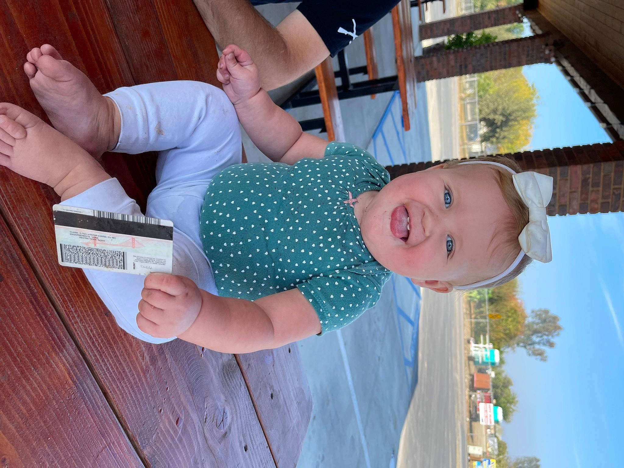 Lailiana joined the competition — help win amazing prizes! arm, baby_toddler_clothing, beauty, child, facial_expression, finger, fun, gesture, hand, happy, joy, leisure, person, play, recreation, sky, smile, thigh, thumb, toddler