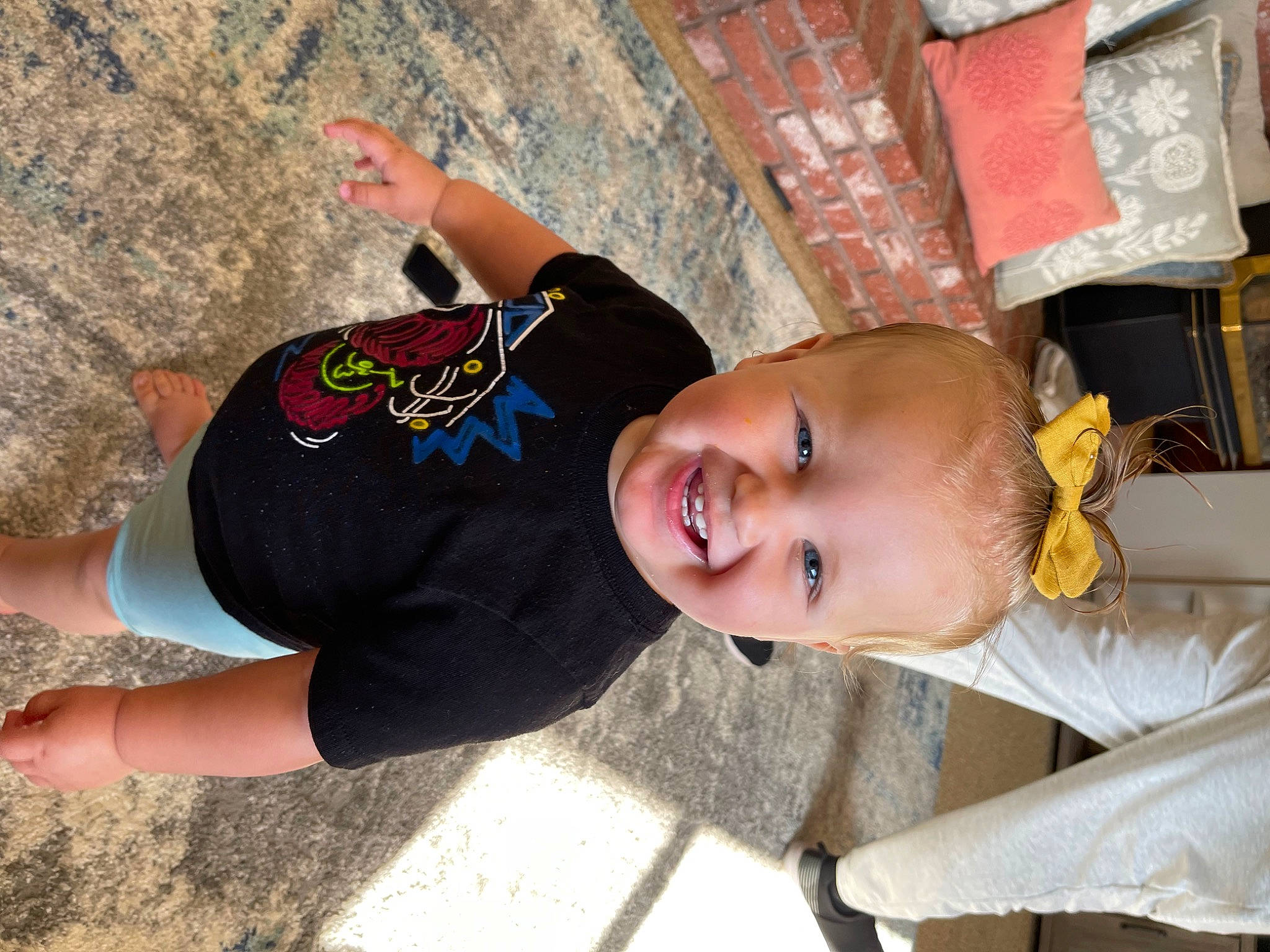 Lailiana joined the competition — help win amazing prizes! baby, child, dress, face, fashion_accessory, fun, happy, hat, human_body, human_leg, joy, leisure, person, plant, sitting, skin, smile, t_shirt, thigh, toddler