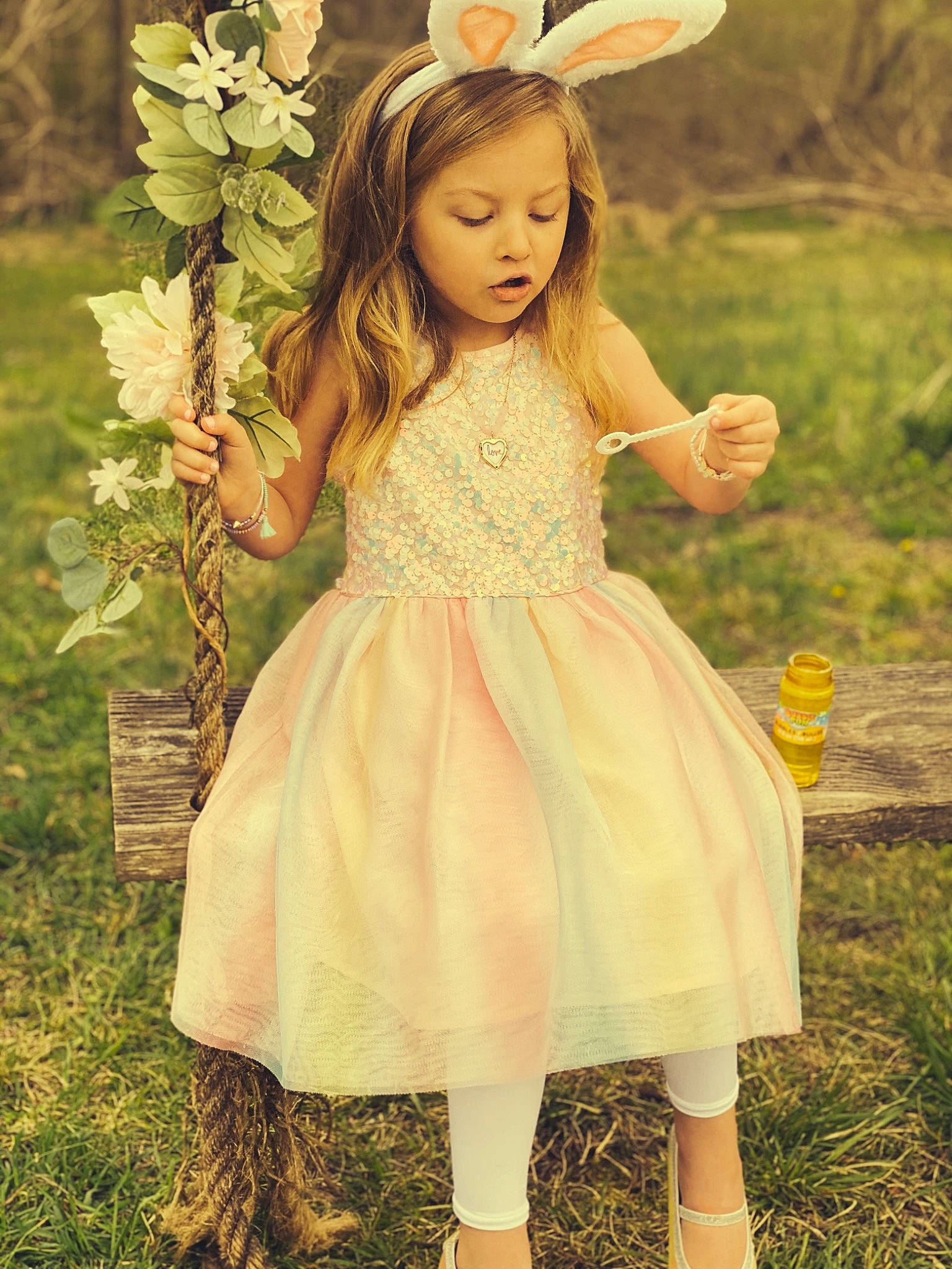 Kameryn joined the competition — help win amazing prizes! botany, dress, eye, fawn, flower, grass, happy, head, human_body, leaf, nature, people_in_nature, person, petal, photograph, pink, plant, shoulder, skin, sunlight