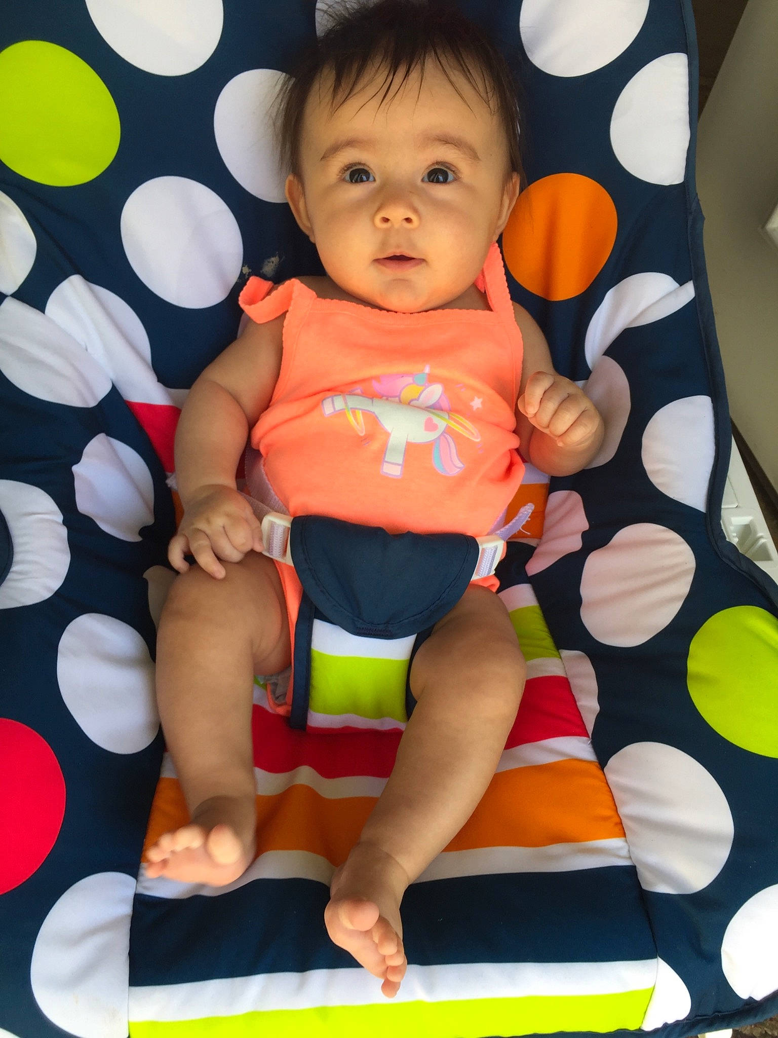 Kaylin is registered to the contest to win money with this photo: baby, baby_products, baby_toddler_clothing, child, person, play, sitting, toddler