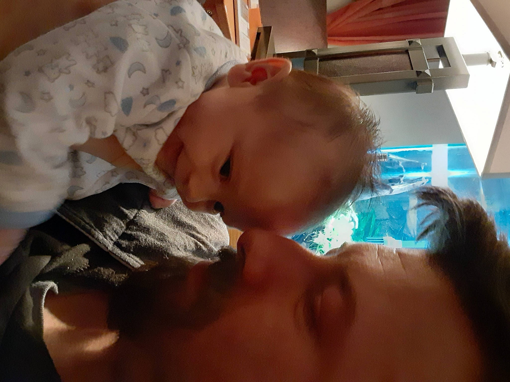 Graysen is registered to the contest to win money with this photo: arm, baby, cheek, chin, comfort, ear, eyebrow, eyelash, facial_expression, forehead, headgear, human_body, iris, jaw, lip, mouth, neck, nose, person, skin