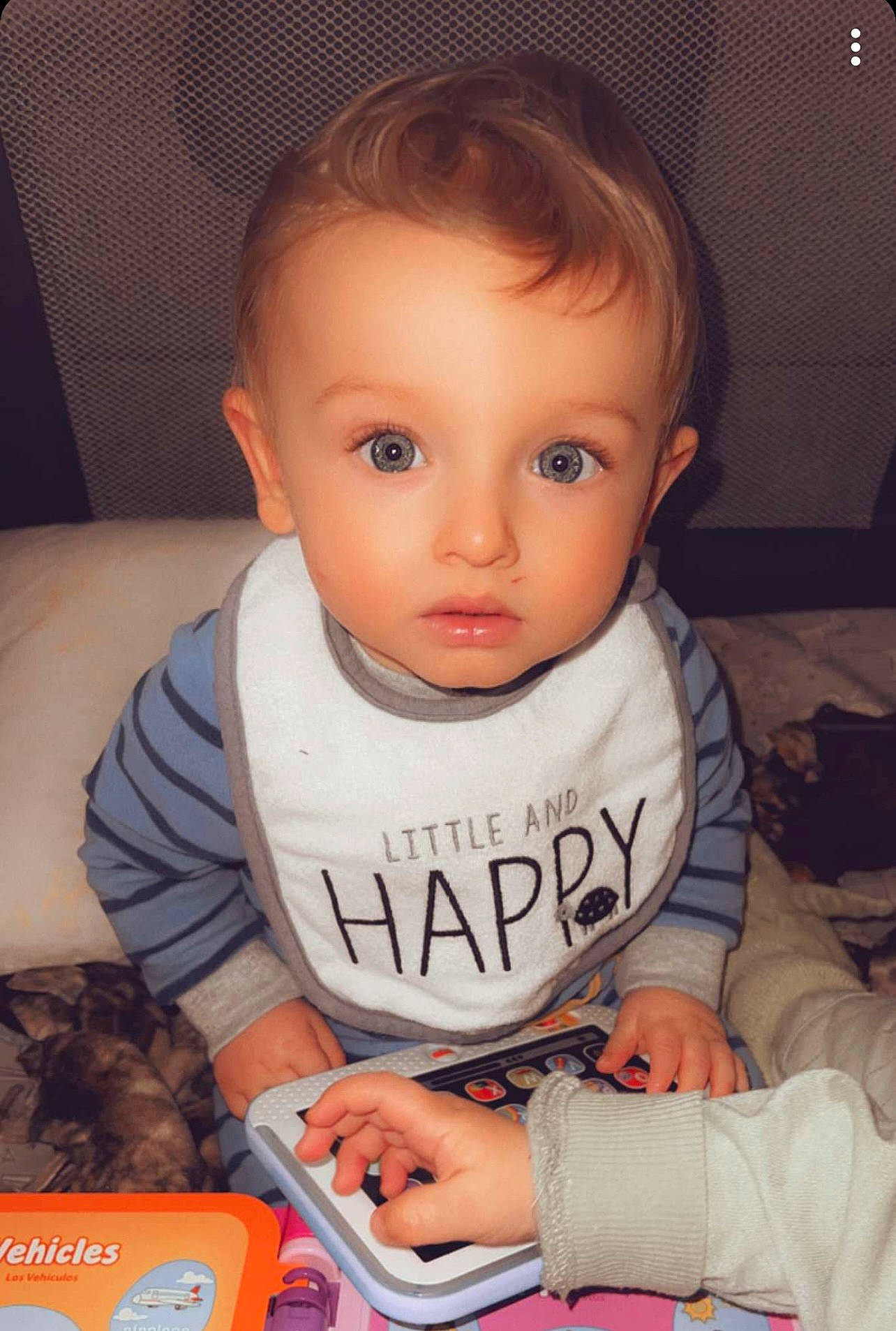 Ronnie joined the competition — help win amazing prizes! arm, baby, baby_toddler_clothing, cheek, chin, ear, eyebrow, eyelash, facial_expression, finger, hand, happy, iris, lip, mouth, neck, nose, person, skin, sleeve