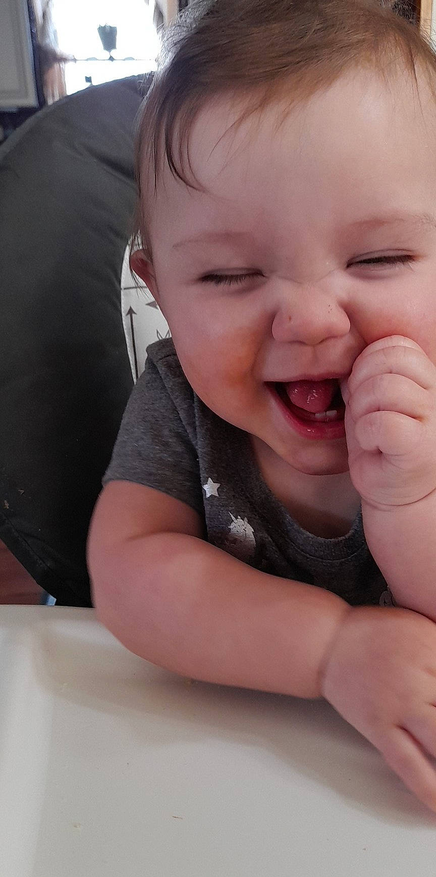 Hanna joined the competition — help win amazing prizes! arm, cheek, eye, eyebrow, face, gesture, hand, happy, human_body, leg, lip, mouth, muscle, neck, nose, person, product, skin, sleeve, smile