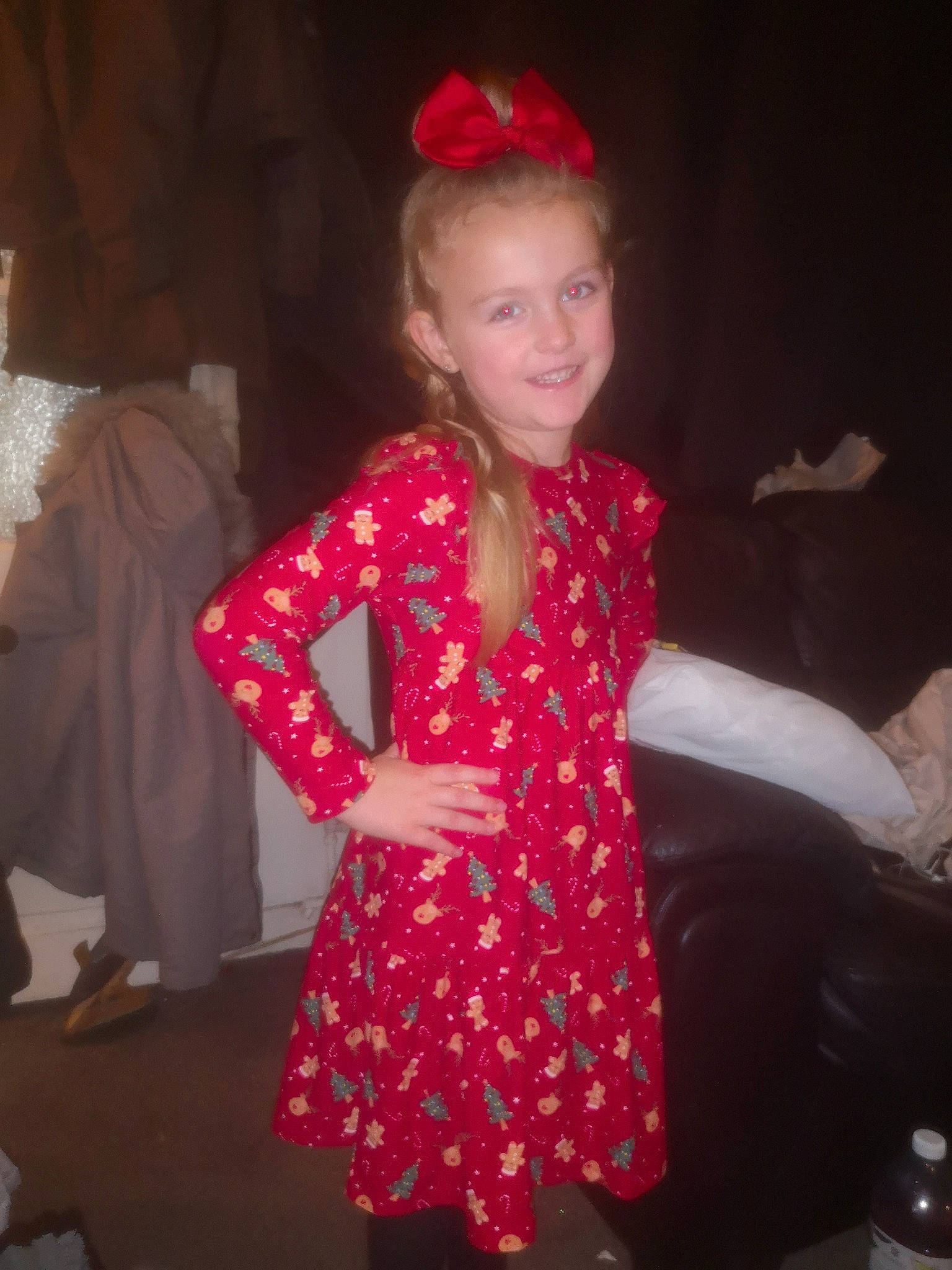 Daisy Mae joined the competition — help win amazing prizes! costume, entertainment, event, fashion_accessory, fashion_design, formal_wear, fun, hairstyle, happy, headpiece, jewellery, joy, magenta, party, pattern, performance, performing_arts, person, pink, smile