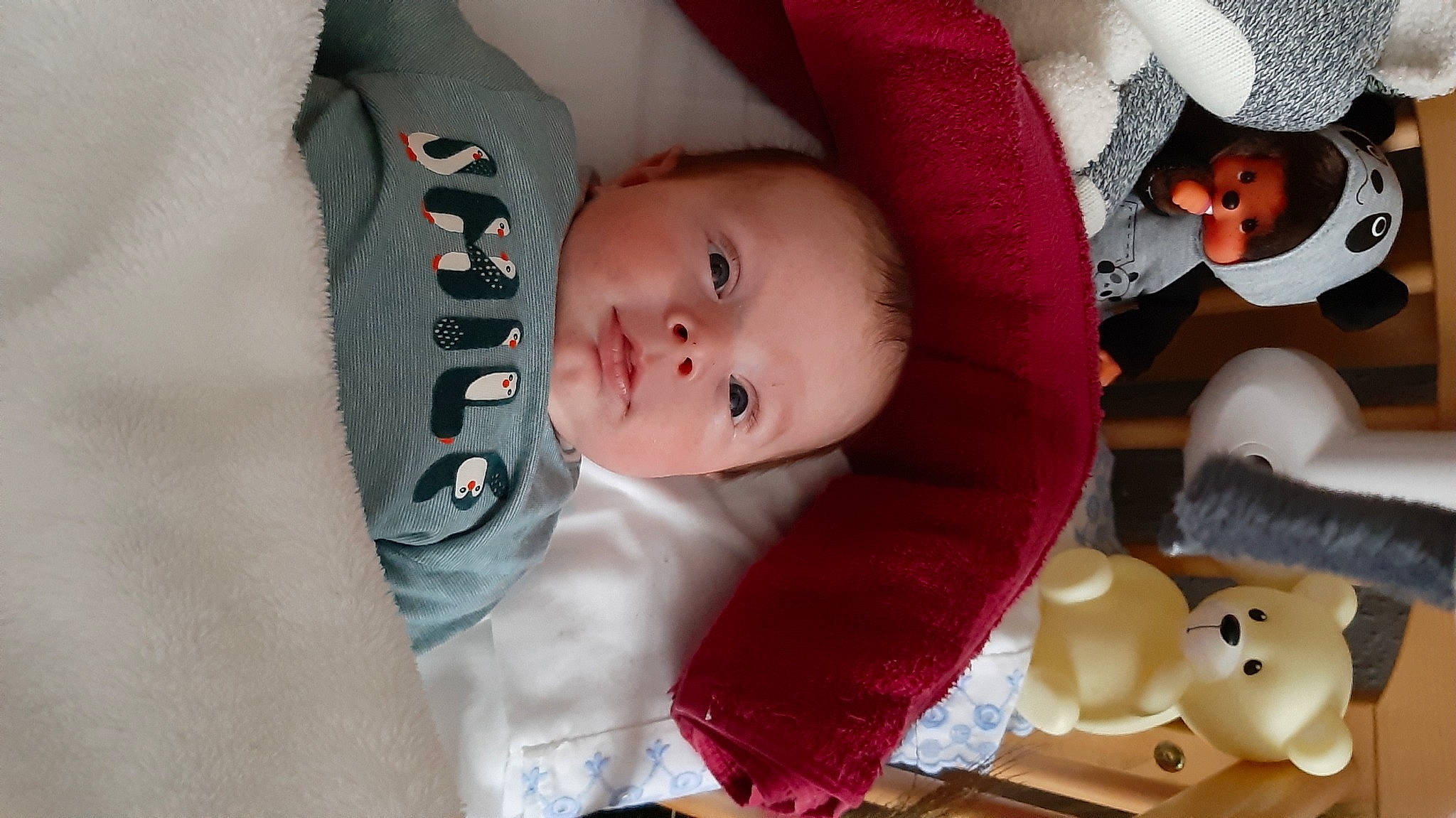 Rafaël a rejoint le concours — aidez-le/la à gagner de superbes lots ! baby, baby_carriage, baby_products, baby_toddler_clothing, carmine, cheek, child, comfort, eye, eyelash, headgear, iris, lip, mouth, nose, person, product, skin, textile, toddler