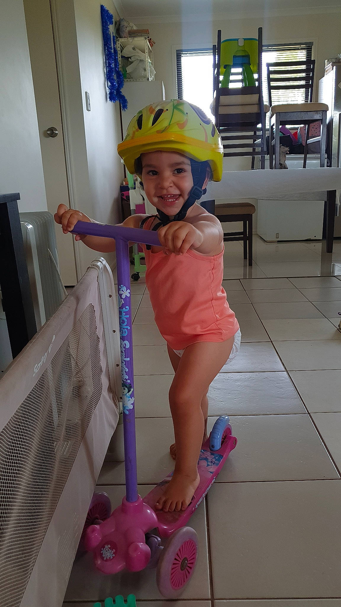 Allyssa is registered to the contest to win money with this photo: child, headwear, joy, person