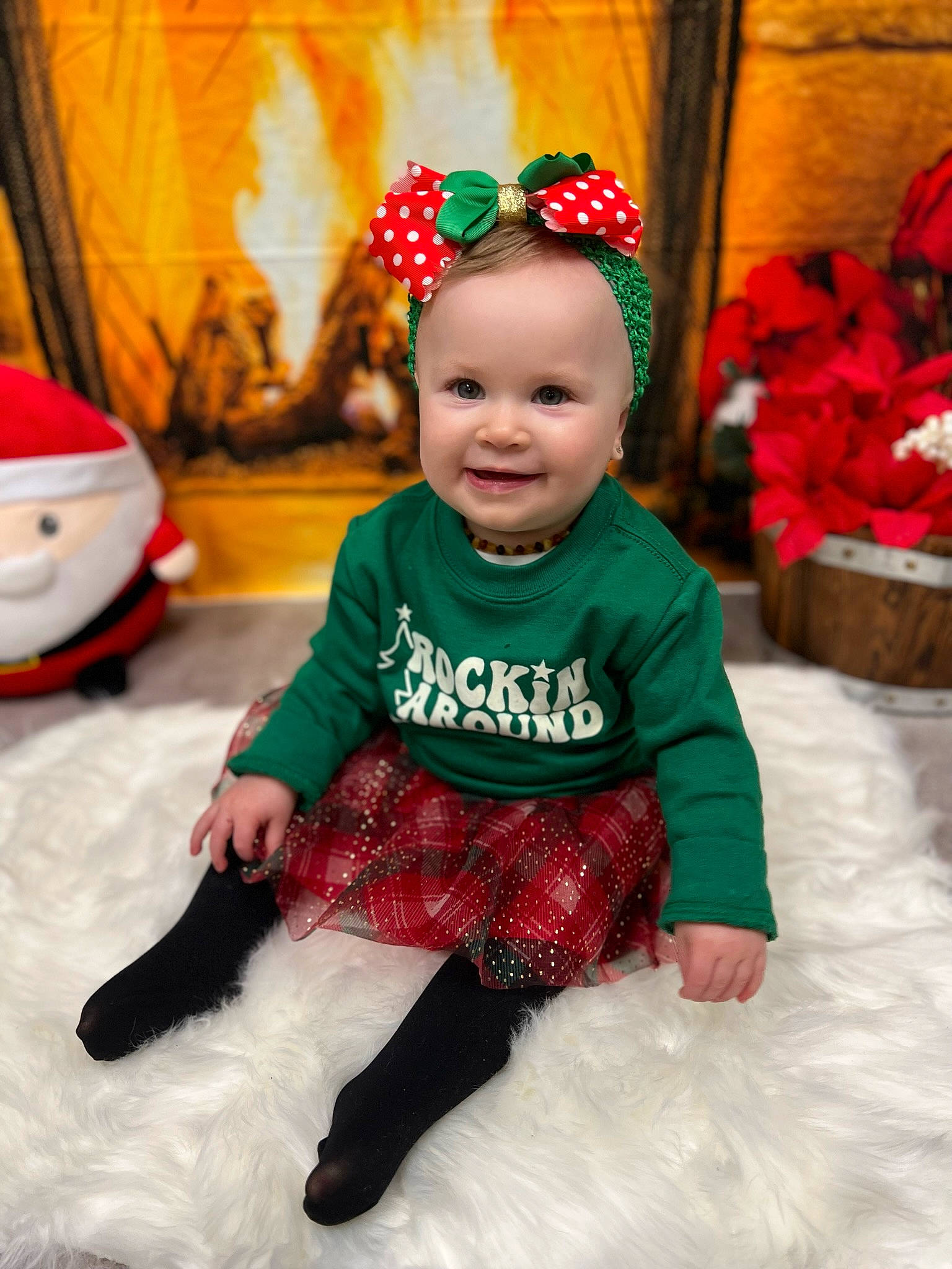 Halo is registered to the contest to win money with this photo: baby, baby_toddler_clothing, cap, child, christmas, christmas_eve, costume, costume_hat, event, fun, happy, holiday, joy, magenta, person, pink, red, sleeve, smile, toddler