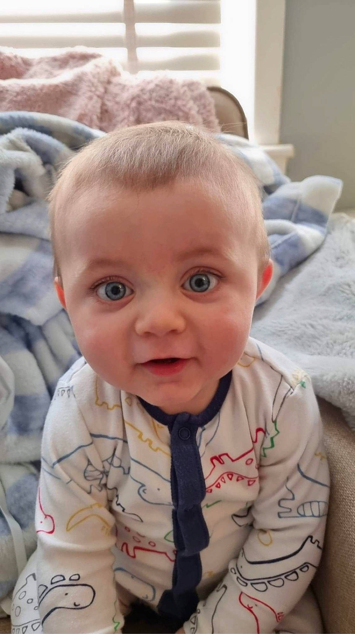 Casey joined the competition — help win amazing prizes! baby, baby_toddler_clothing, cheek, clothing, comfort, ear, eye, eyebrow, forehead, happy, head, iris, lip, mouth, nose, person, skin, sleeve, smile, toddler