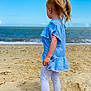 Lyla-rose joined the competition — help win amazing prizes! beach, blue, child, clothing, dress, joint, ocean, pattern, photography, play, sand, sea, shoulder, sleeve, summer, textile, toddler, turquoise, vacation