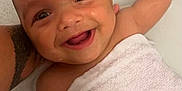 Elijah joined the competition — help win amazing prizes! baby, babylaughing, bathing, bathtub, face, happy, head, person, photography, portrait, smile, tub