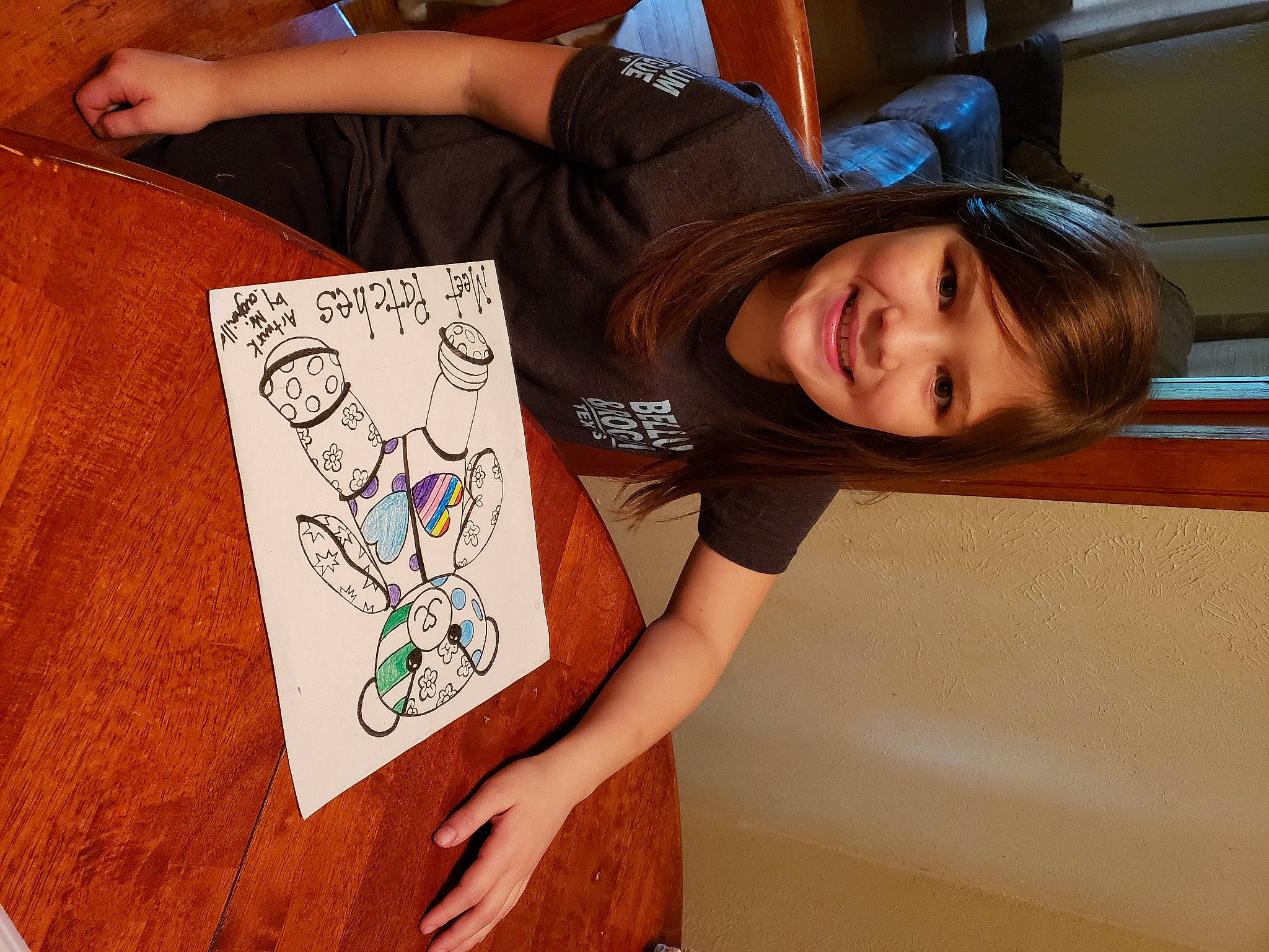 Nevaeh joined the competition — help win amazing prizes! art, drawing, hand, illustration, joy, person, t_shirt