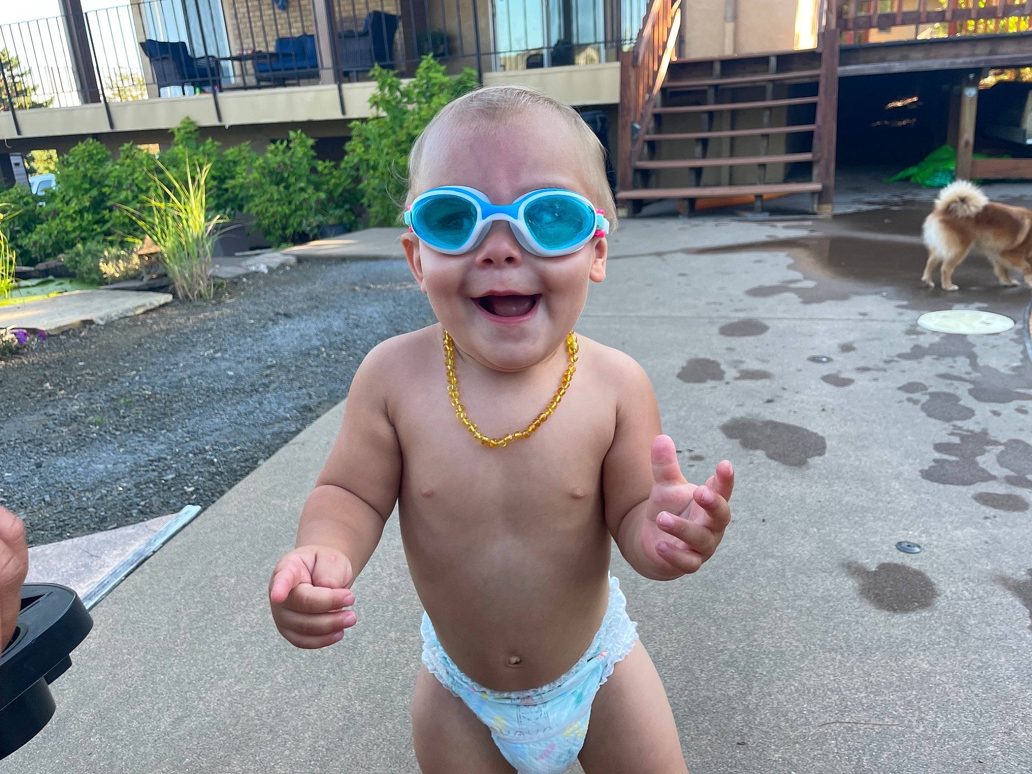 Cruz is registered to the contest to win money with this photo: chest, eyewear, fun, glasses, goggles, happy, head, headgear, joy, leisure, mouth, muscle, people, person, recreation, smile, snapshot, summer, sunglasses, swimwear
