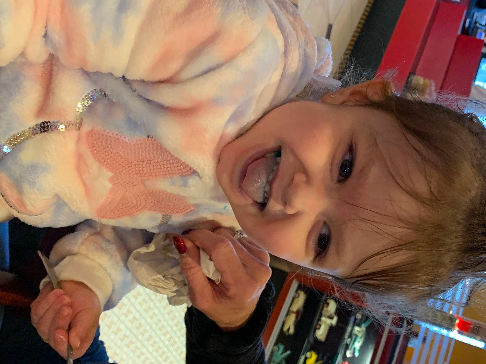 Christina joined the competition — help win amazing prizes! beauty, cheek, chin, eye, eyebrow, eyelash, fun, gesture, hand, happy, iris, lip, mouth, nose, people, person, photograph, skin, smile, toddler