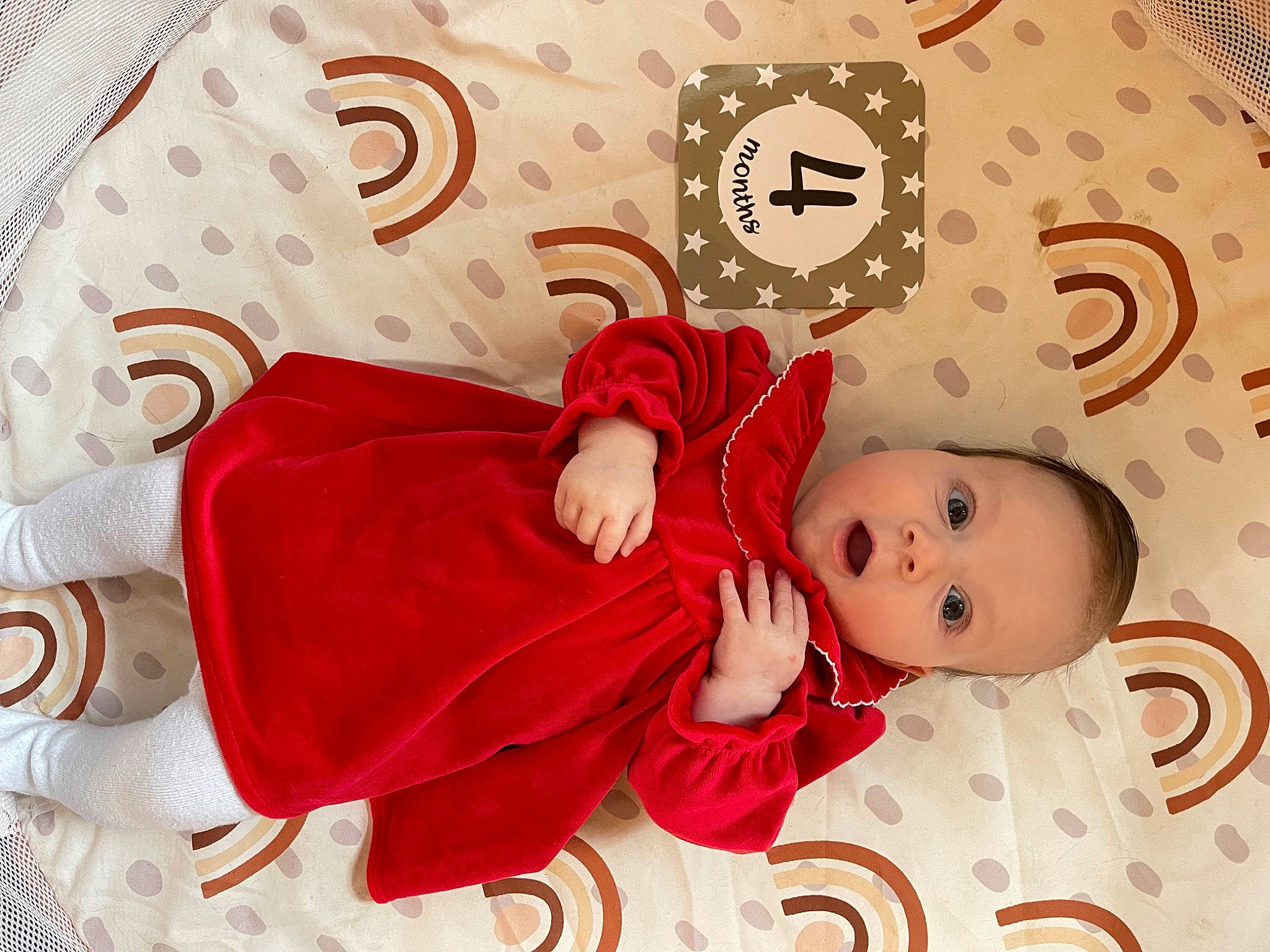 Kaylee joined the competition — help win amazing prizes! baby, baby_toddler_clothing, carmine, child, christmas_eve, comfort, costume_hat, event, fictional_character, font, happy, hat, holiday, magenta, pattern, person, pink, red, room, smile