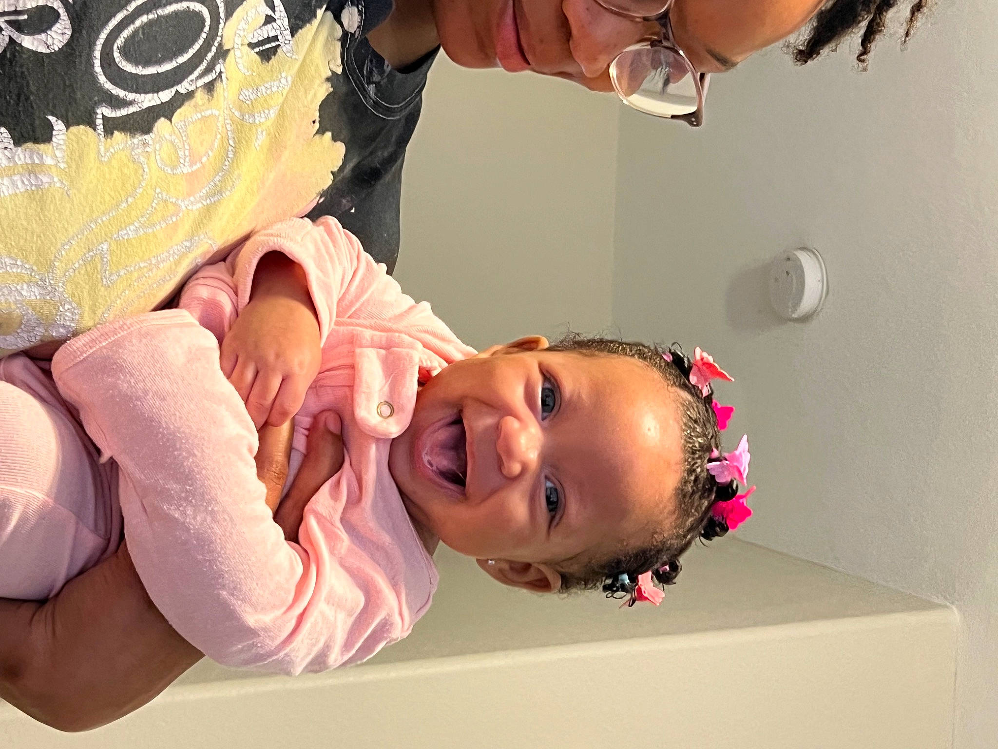 Amira joined the competition — help win amazing prizes! baby, child, ear, event, eyebrow, eyelash, eyewear, forehead, fun, gesture, happy, jewellery, mouth, neck, nose, person, pink, skin, smile, toddler